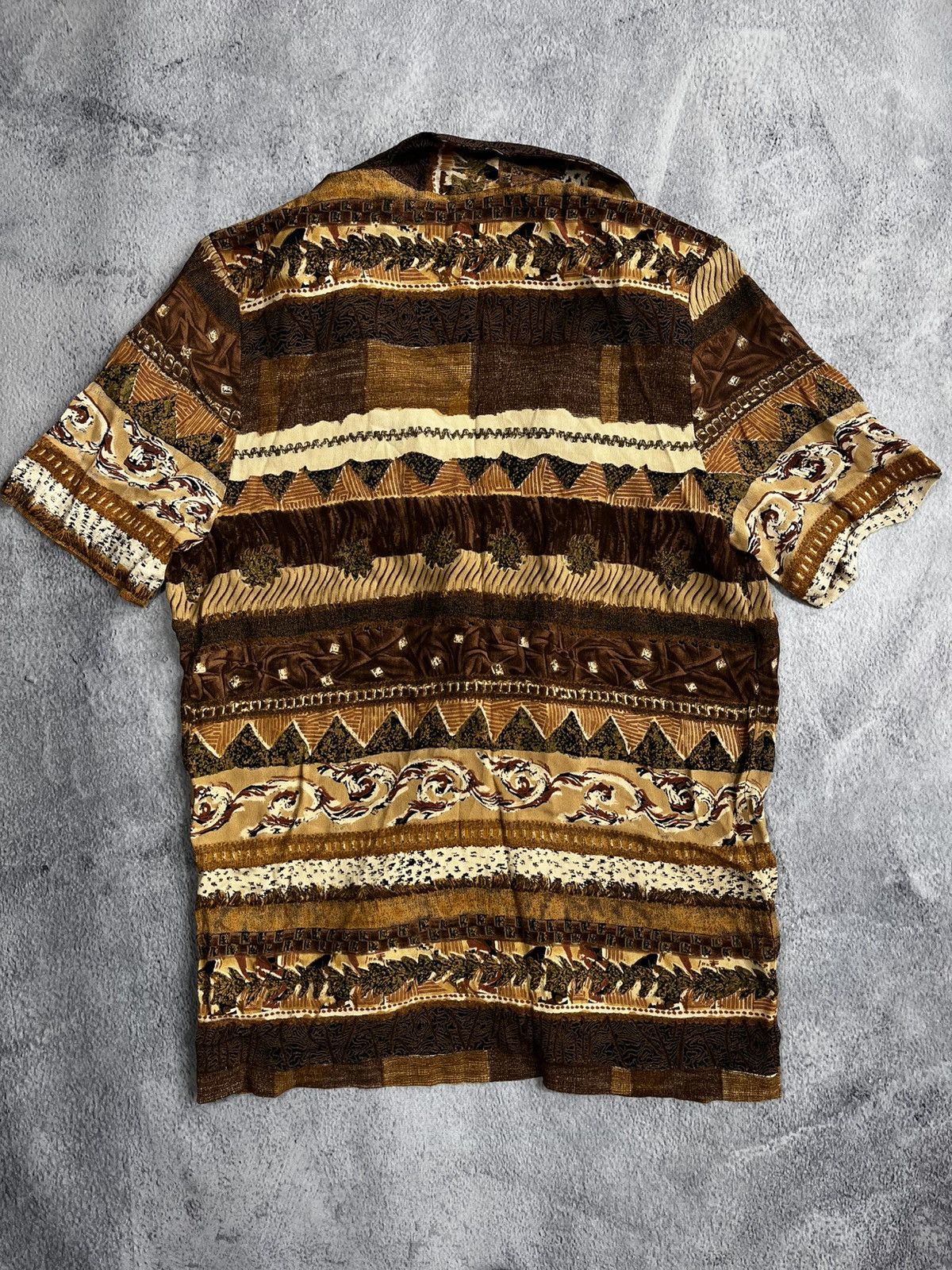 Japanese Brand × Vintage Vintage 90s Hawaiian button ups summer shirt size S Size US S / EU 44-46 / 1 - 6 Thumbnail