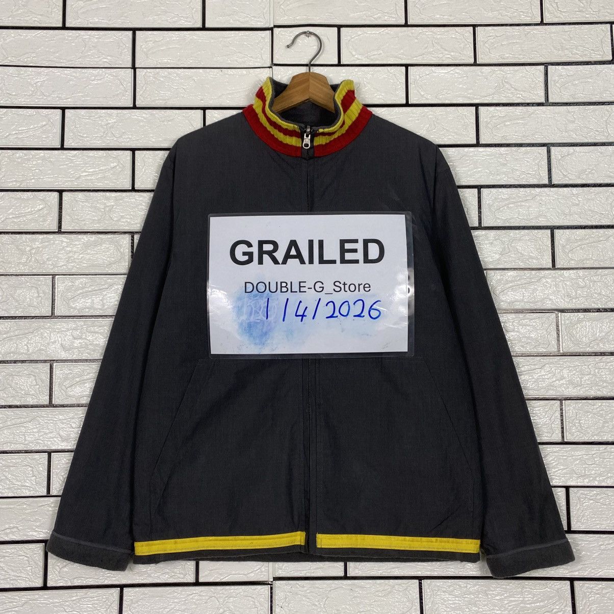 Kent & Curwen 📌Vintage Zipper Jacket Kent & Curwen Striped Turtle Neck Size US M / EU 48-50 / 2 - 2 Thumbnail