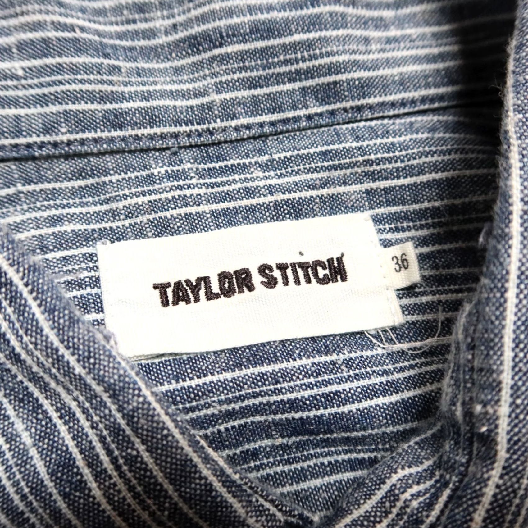 Taylor Stitch Taylor Stitch Western Shirt Mens Size 36 Blue Long Sleeve Regular Shirt Mens 36 Blue Western Taylor Stitch Size US M / EU 48-50 / 2 - 6 Thumbnail