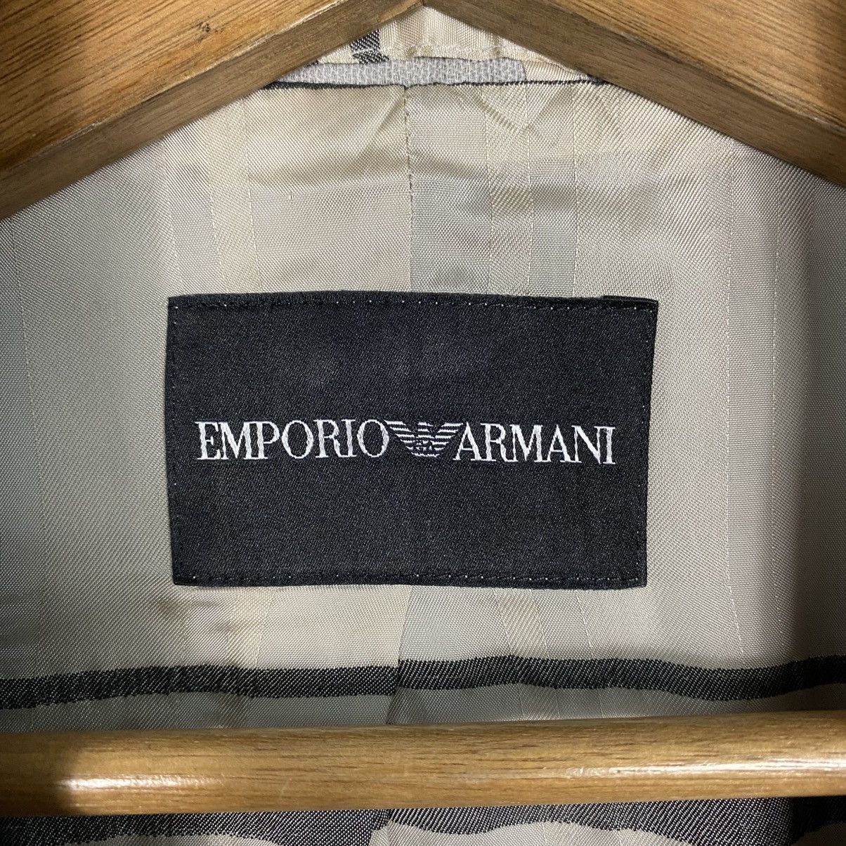Emporio Armani 📌Vintage Chore Coats Jacket Emporio Armani Blanket Striped Size US M / EU 48-50 / 2 - 18 Thumbnail
