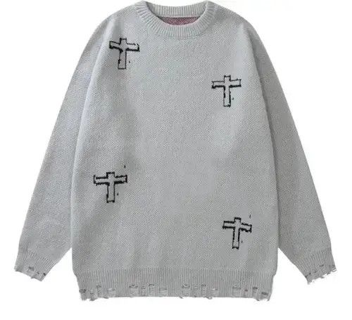 Aran Isles Knitwear × High Sport × Japanese Brand Y2K Vintage Sweaters Streetwear Size US XL / EU 56 / 4 - 3 Thumbnail