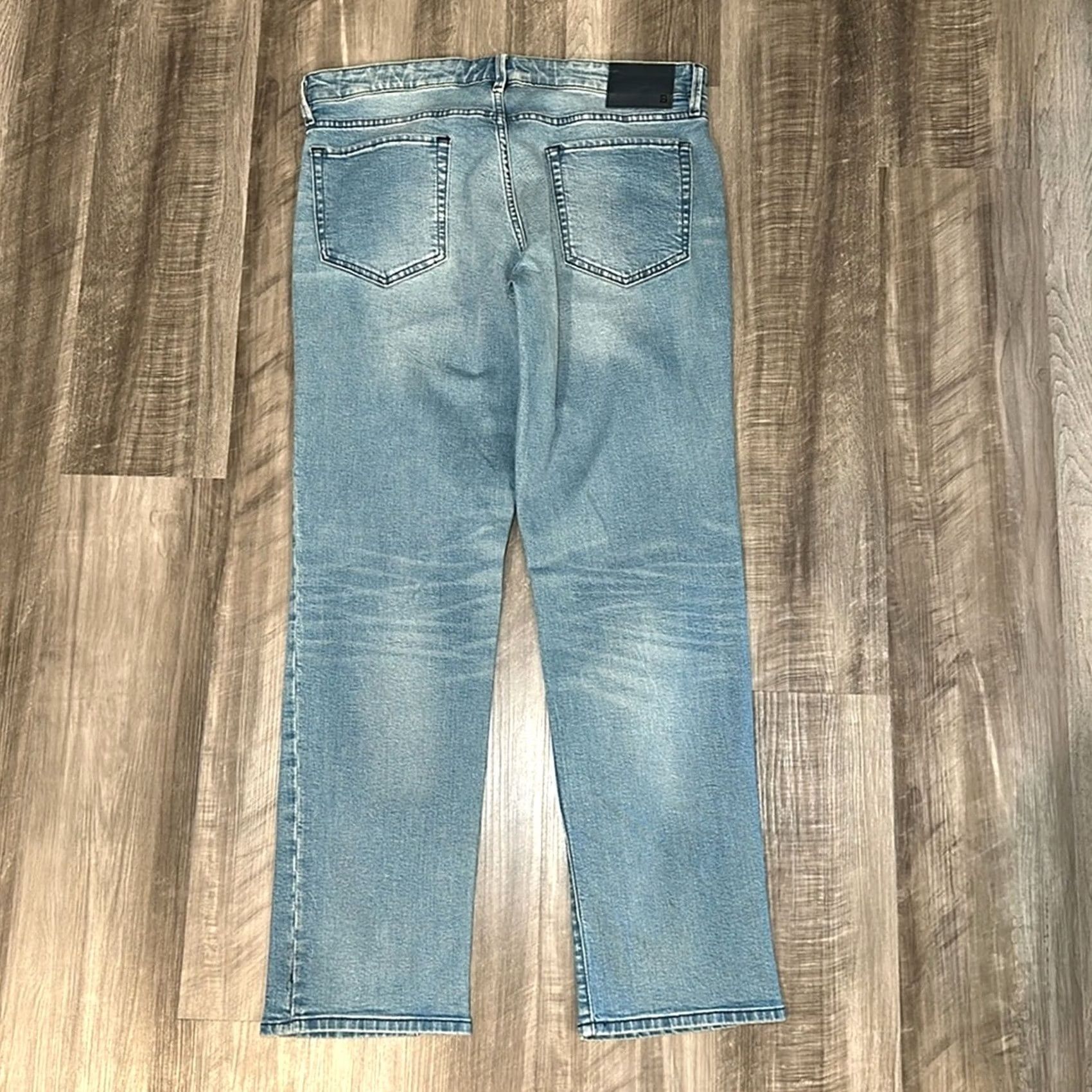 Bonobos Bonobos Jeans Straight Color Blue Men 35 Regular 32in 32 Inseam NWOT NP1104 Size US 35 - 3 Thumbnail