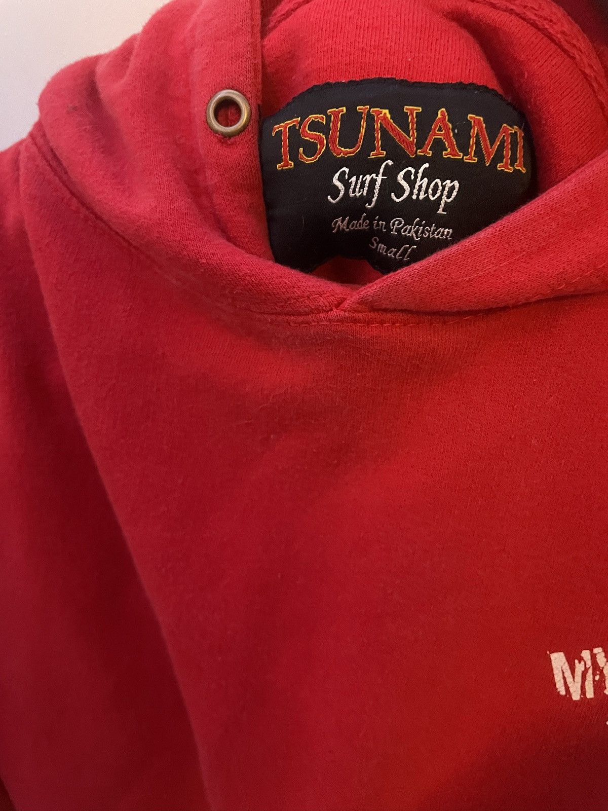 Vintage Vintage Red Myrtle Beach Hoodie Size US S / EU 44-46 / 1 - 2 Thumbnail