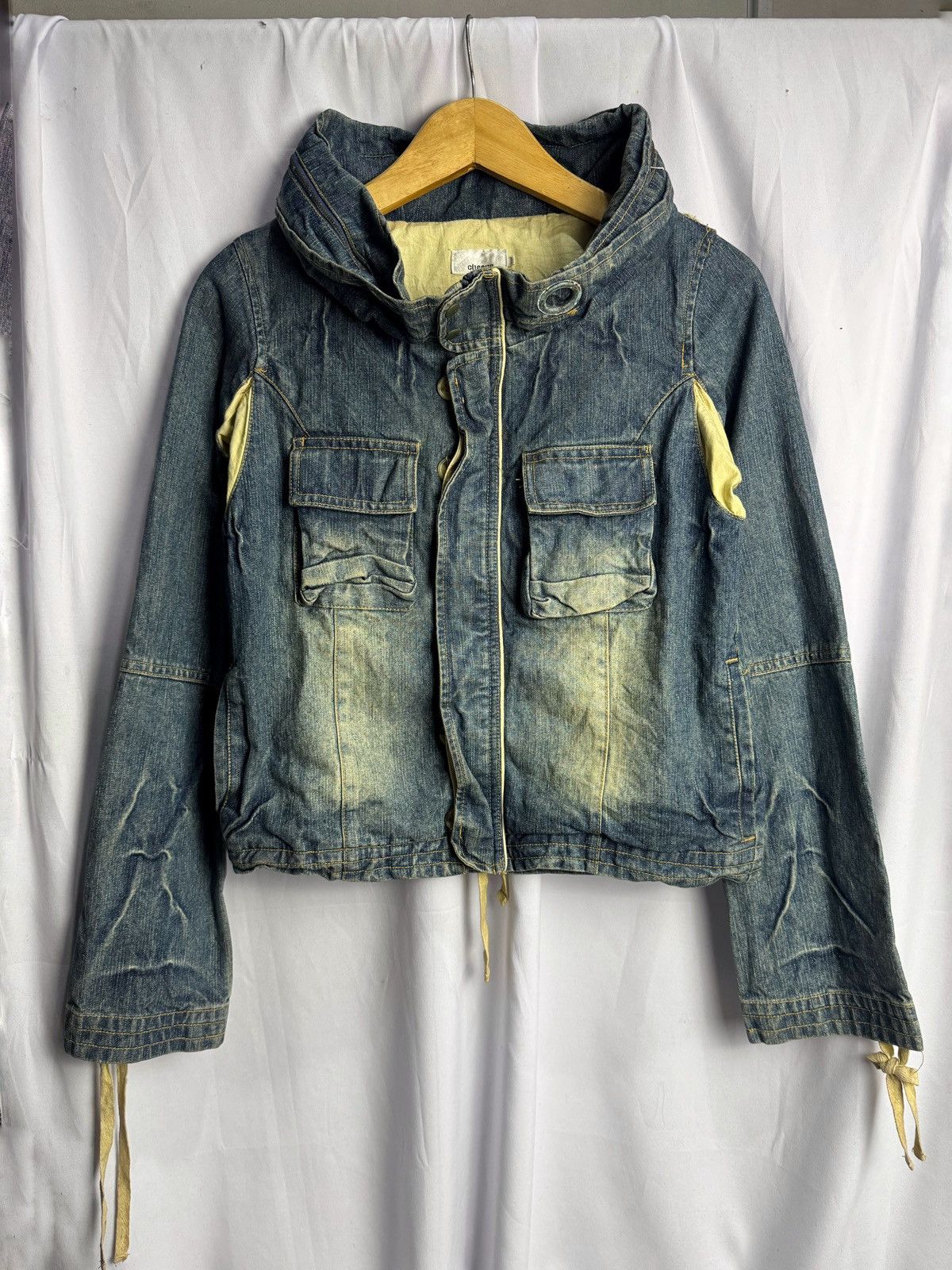 GOA Bono Boxy Denim Jacket Japanese Cheeno Size US S / EU 44-46 / 1 - 1 Thumbnail