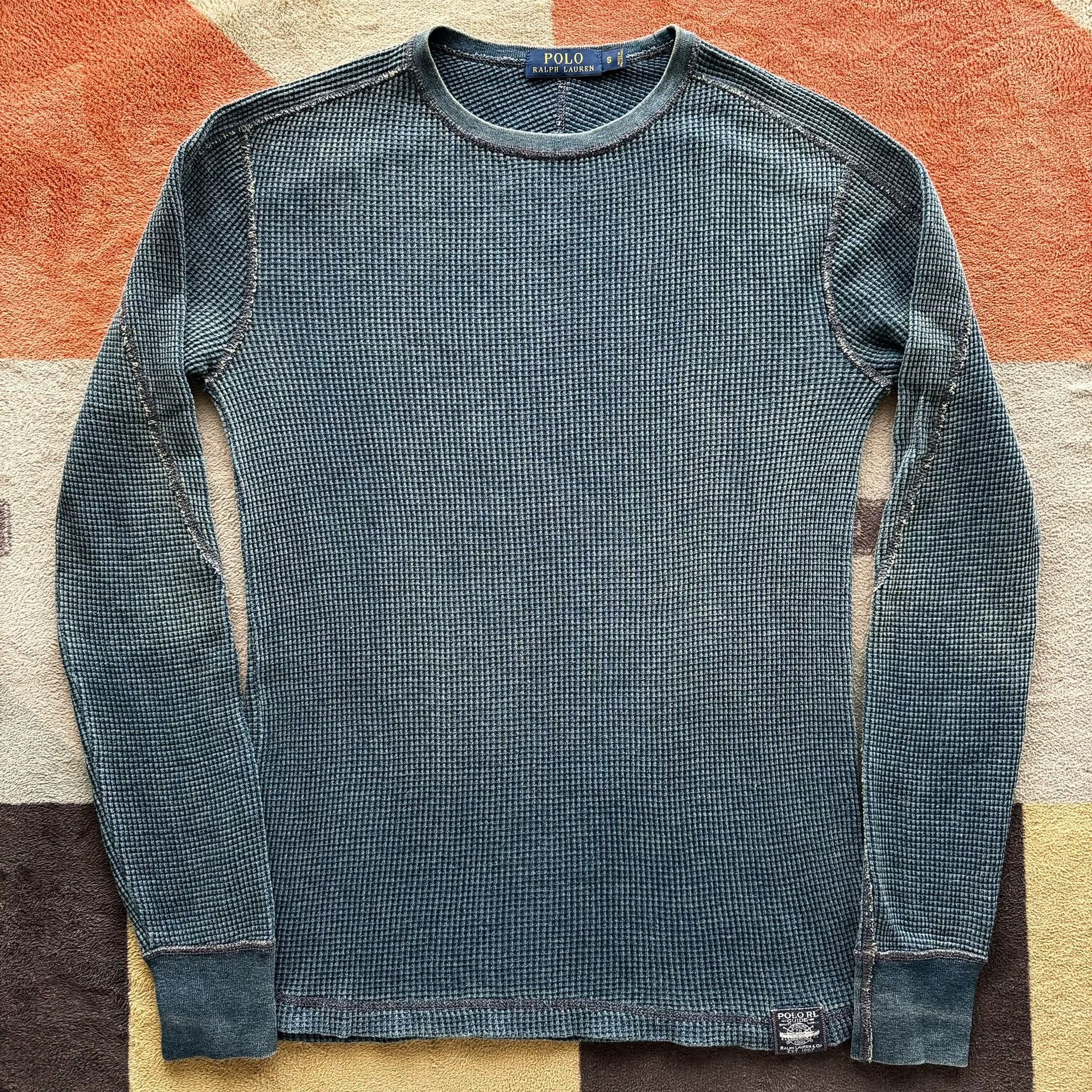 Polo Ralph Lauren Ralph Lauren Waffle Long Sleeve T-Shirt Size US S / EU 44-46 / 1 - 1 Thumbnail