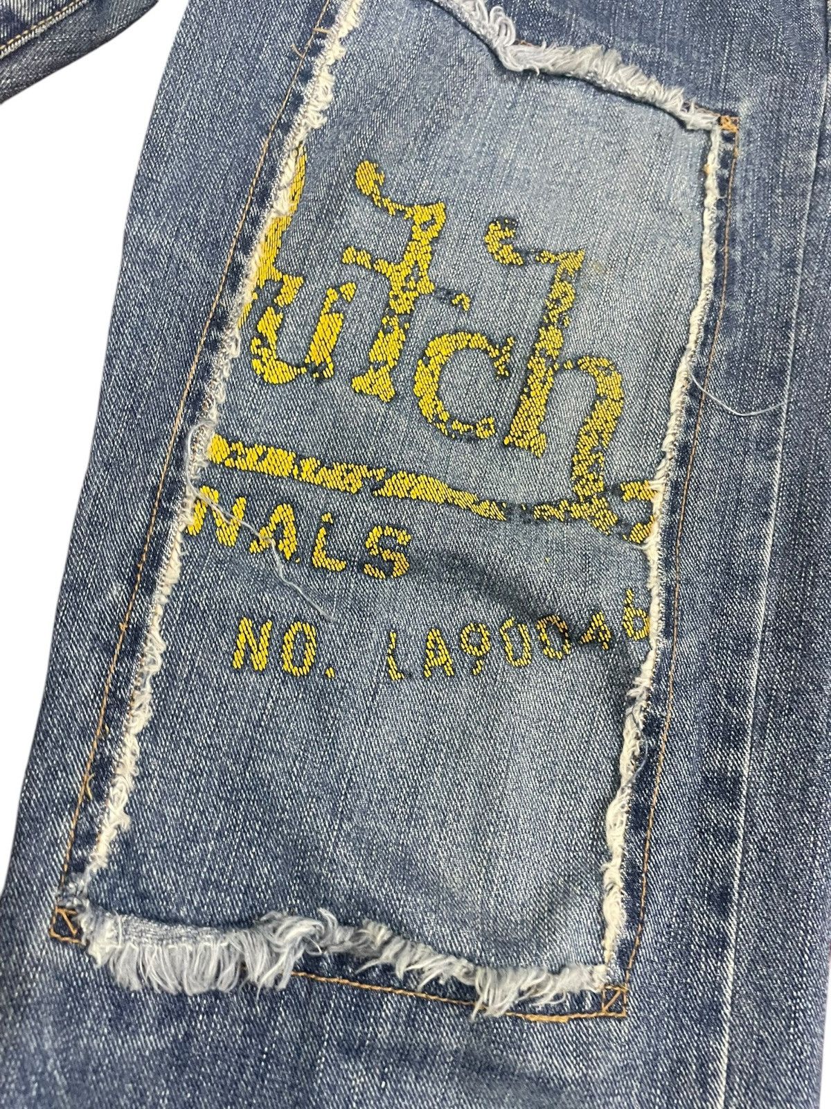 Vintage VON DUTCH VINTAGE 90s STREETWEAR DISTRESSED JEANS Size US 32 / EU 48 - 6 Thumbnail