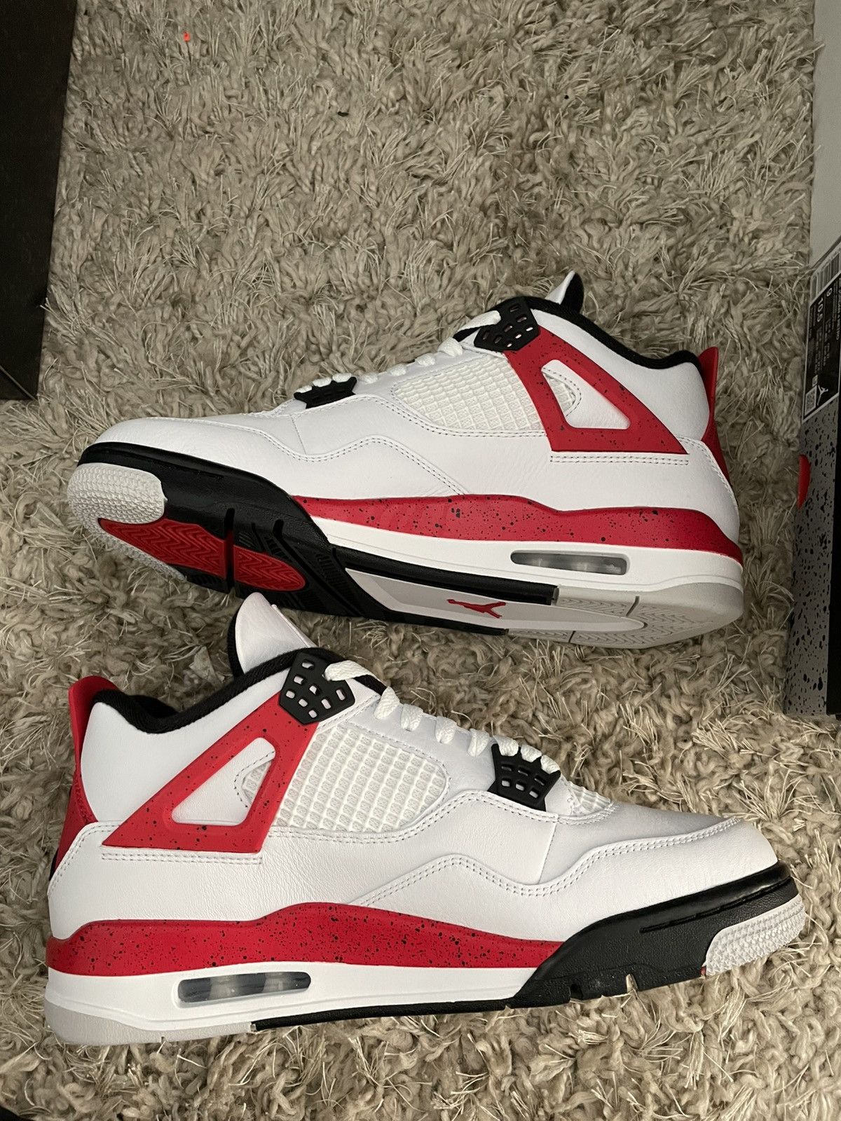 Jordan Brand Jordan 4 Red Cement Size US 10 / EU 43 - 3 Thumbnail