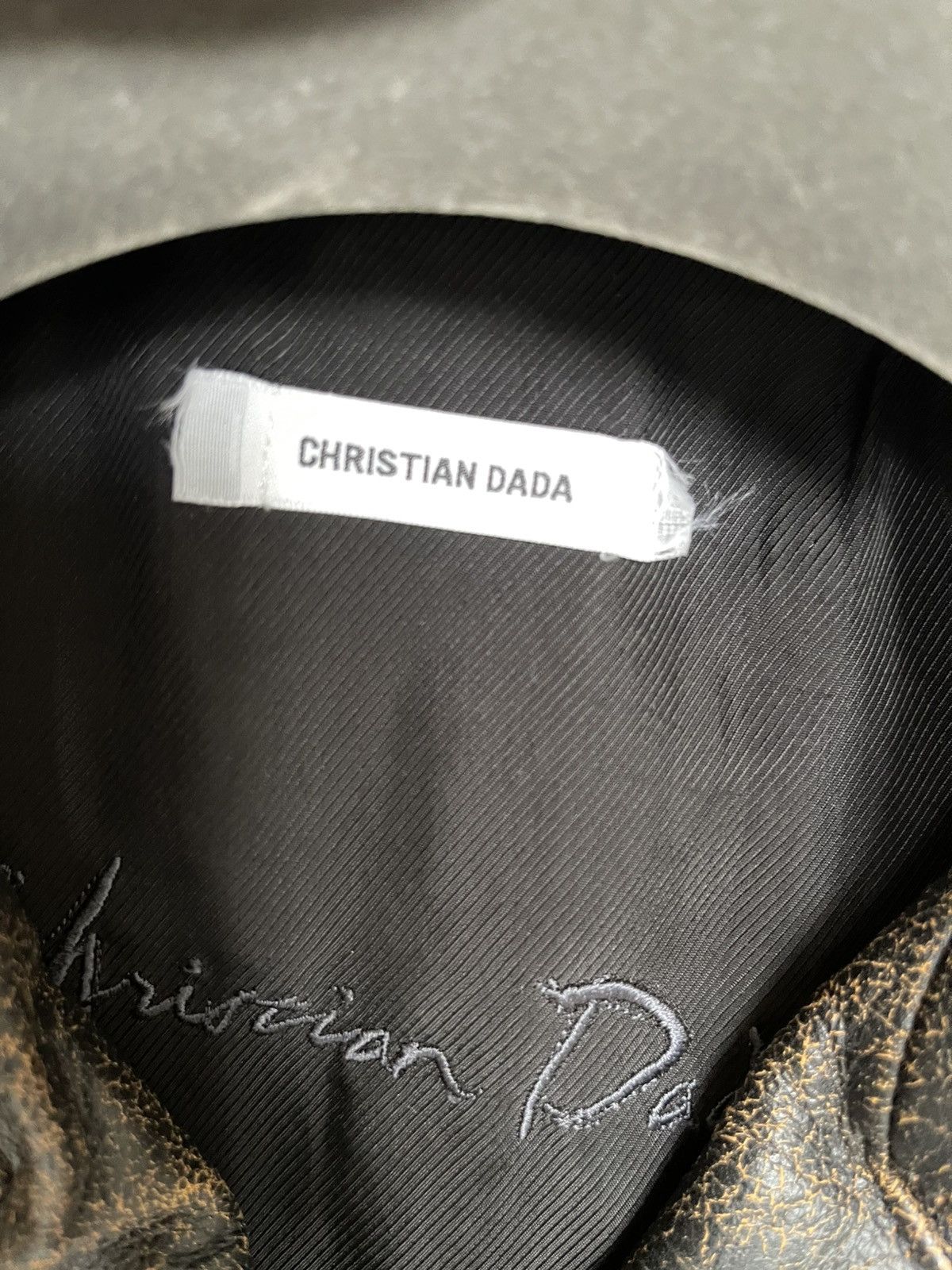 Christian Dada Christian Dada Leather Jacket Size XS / US 0-2 / IT 36-38 - 6 Thumbnail