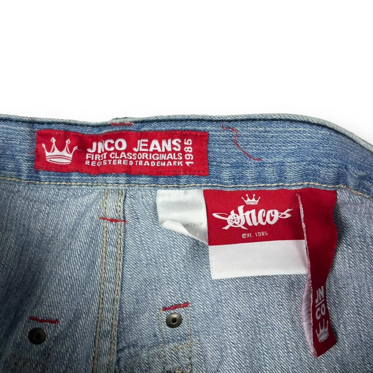 JNCO JNCO Men's Blue Shorts Size US 32 / EU 48 - 5 Thumbnail