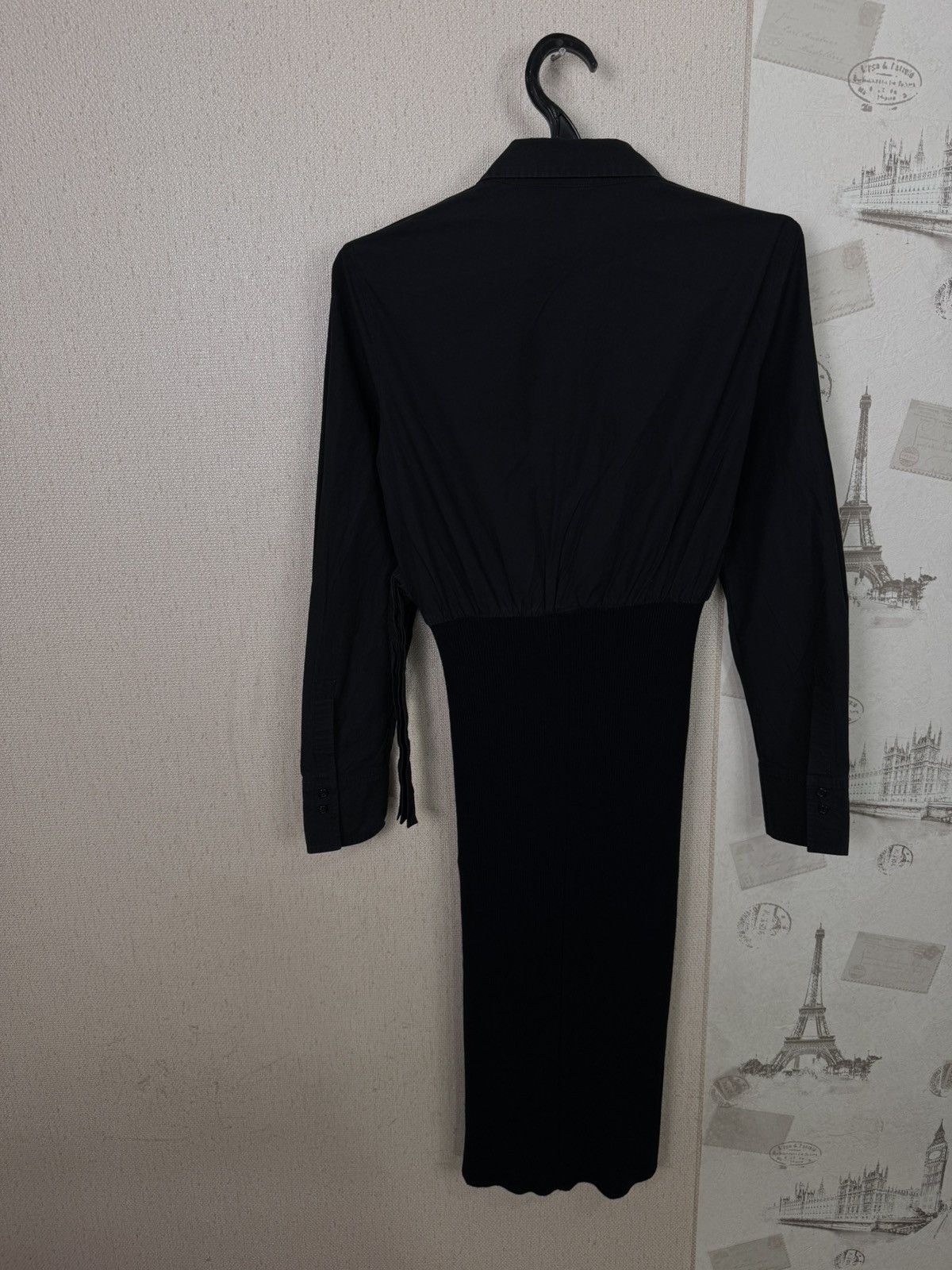 Pinko Pinko Black Dress Shirt Skirt Luxury Size M / US 6-8 / IT 42-44 - 17 Thumbnail