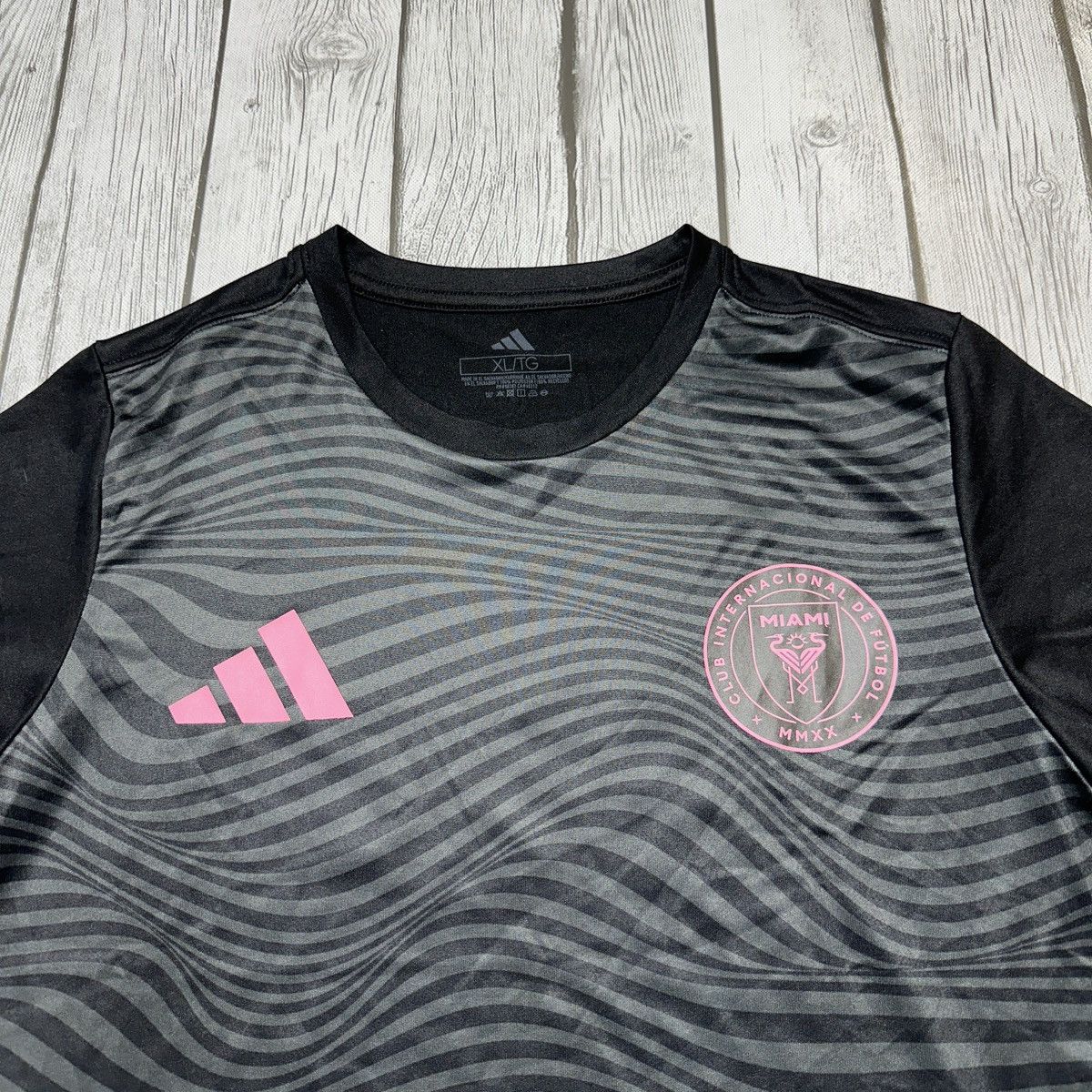 Adidas Inter Miami Lionel Messi training top Size US XL / EU 56 / 4 - 3 Thumbnail