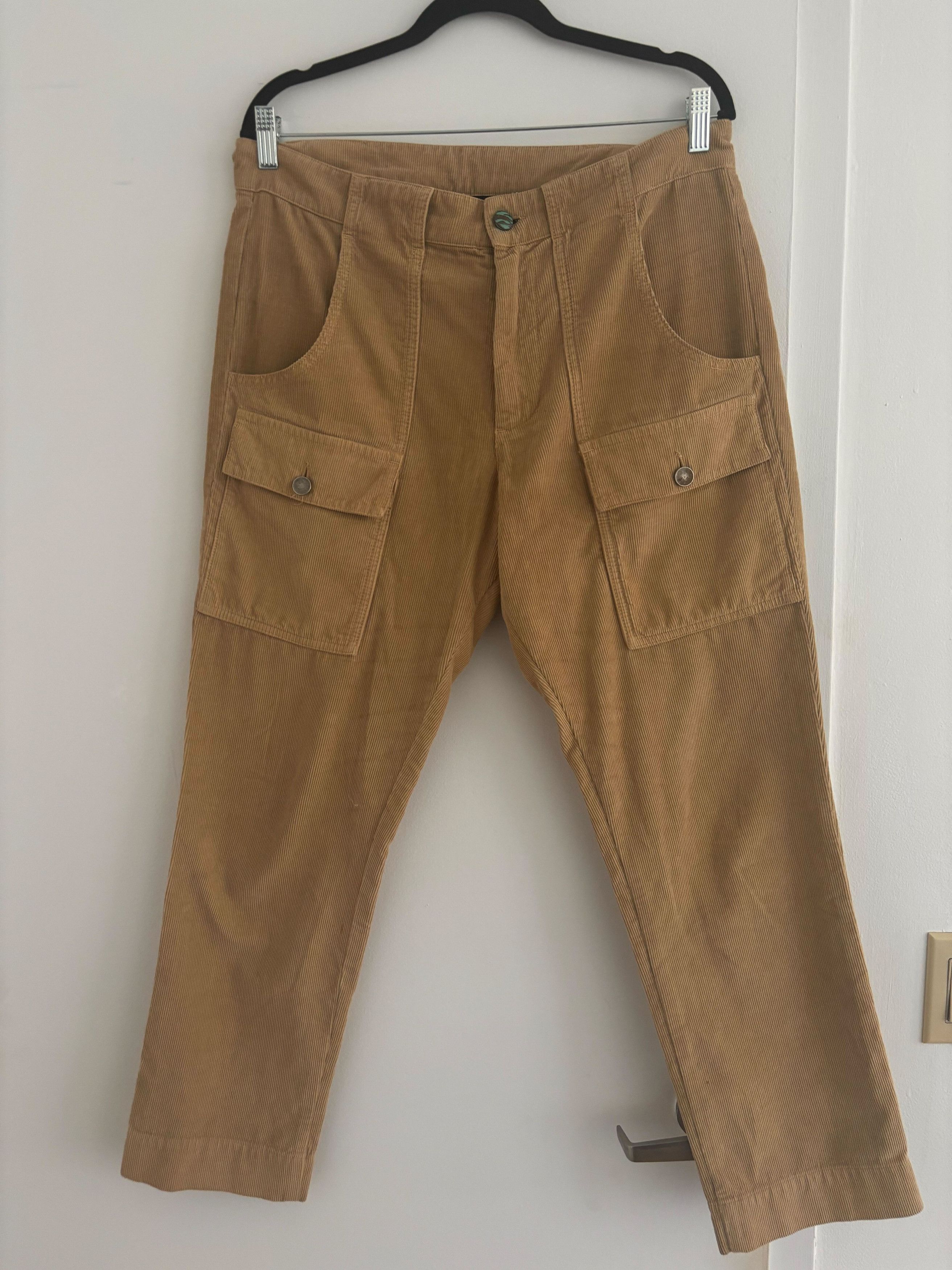 Palm Angels Cropped Corduroy Trousers Size US 34 / EU 50 - 3 Thumbnail