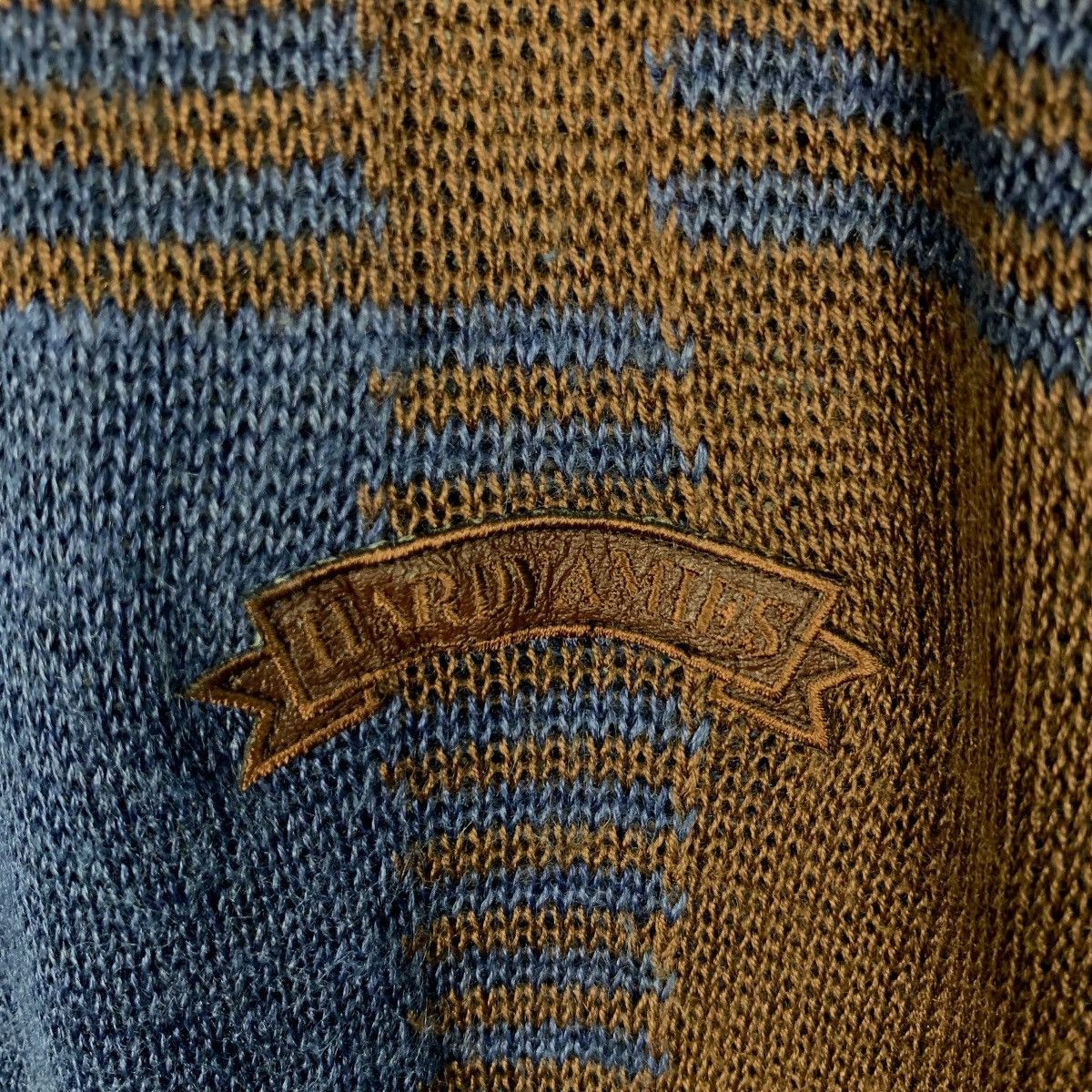 Hardy Amies HARDY AMIES London Big Check Knitted SS Sweater #1189-C54 Size US M / EU 48-50 / 2 - 10 Thumbnail