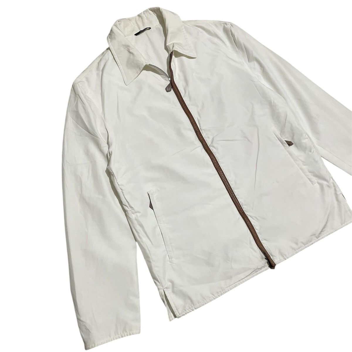 Hermes Hermes Light Work Jacket Mix Leather Size US L / EU 52-54 / 3 - 2 Thumbnail