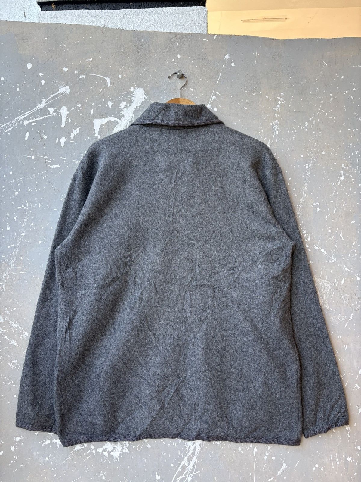 Japanese Brand Super Rare‼️ Vintage PPFM Fleece Pullover Laces Jacket Size US M / EU 48-50 / 2 - 9 Thumbnail