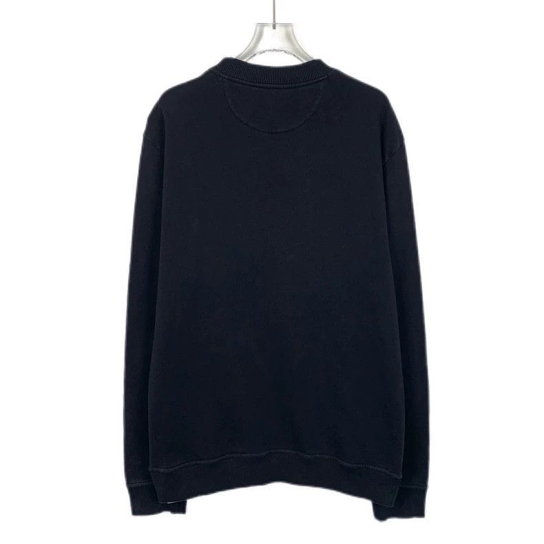 Fendi Fendi Black Logo Cotton Long Sleeve Sweatshirt Size US L / EU 52-54 / 3 - 2 Thumbnail