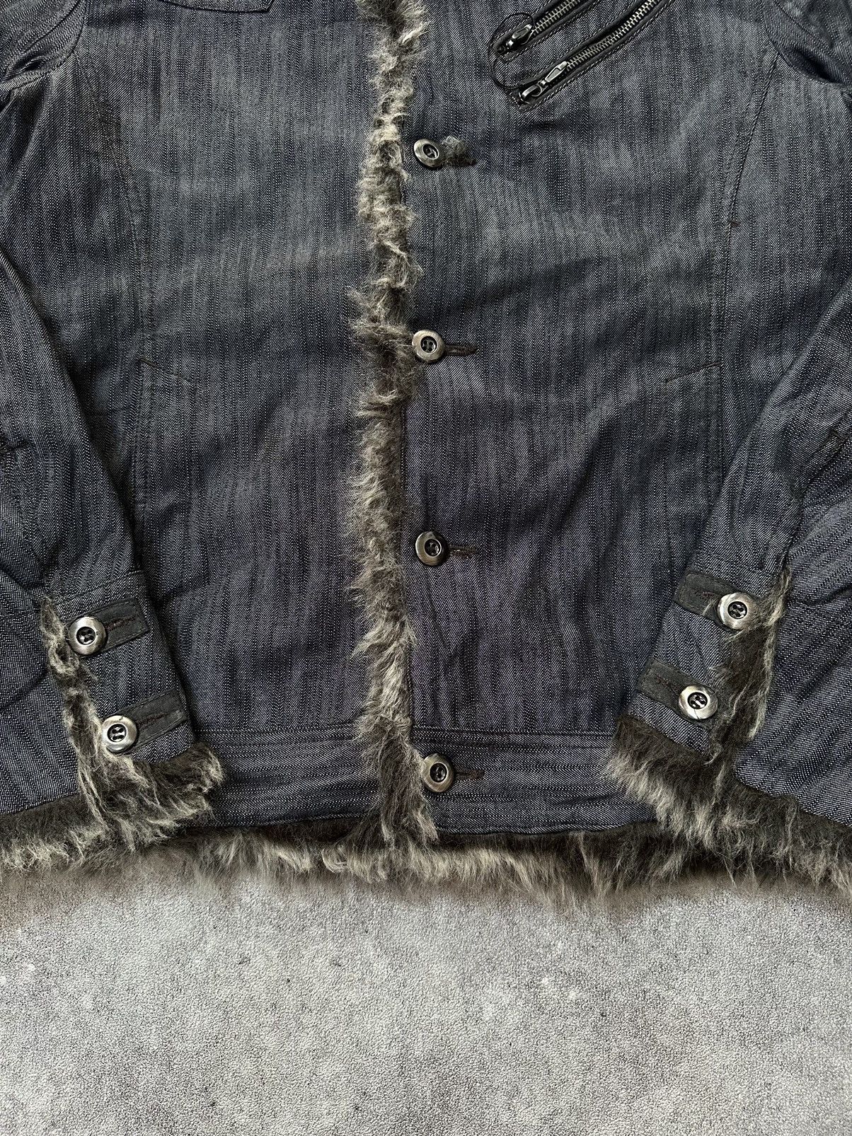 If Six Was Nine Semantic Design Fur Jacket Vkei Ifsix Lgb Style Size US L / EU 52-54 / 3 - 4 Thumbnail