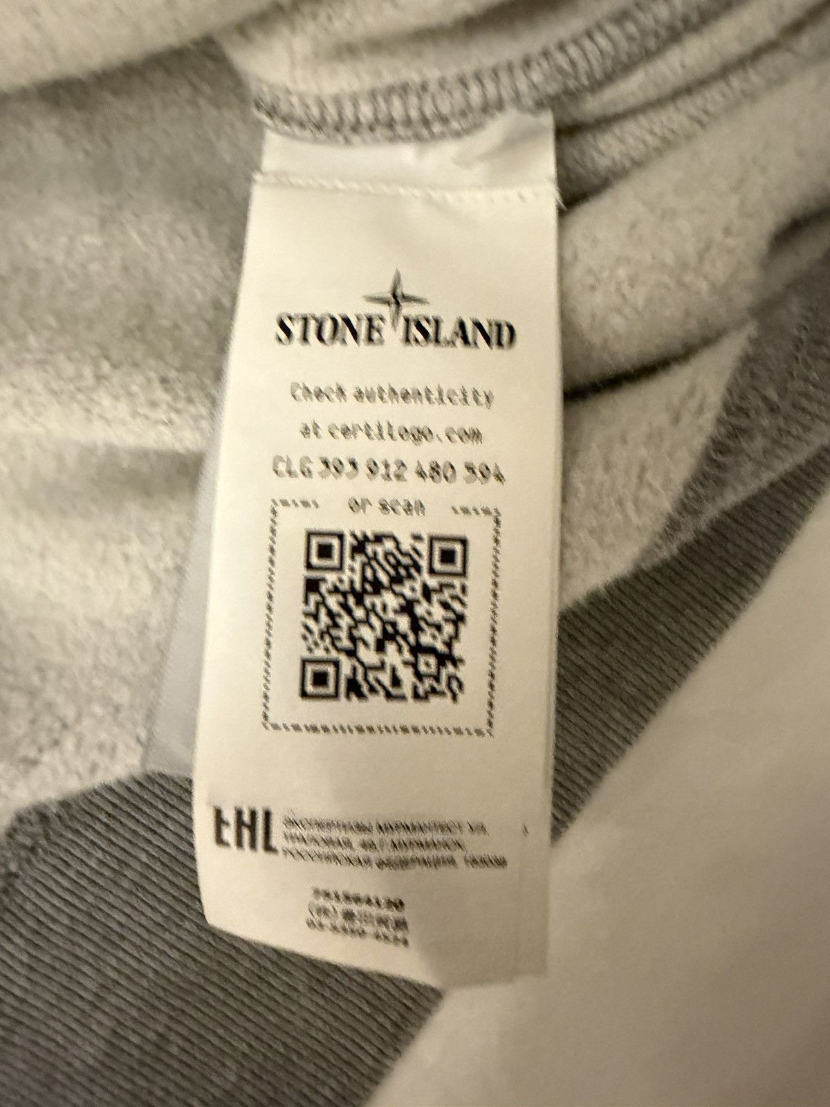 Stone Island Grey Stone Island Hoodie Size US M / EU 48-50 / 2 - 9 Thumbnail