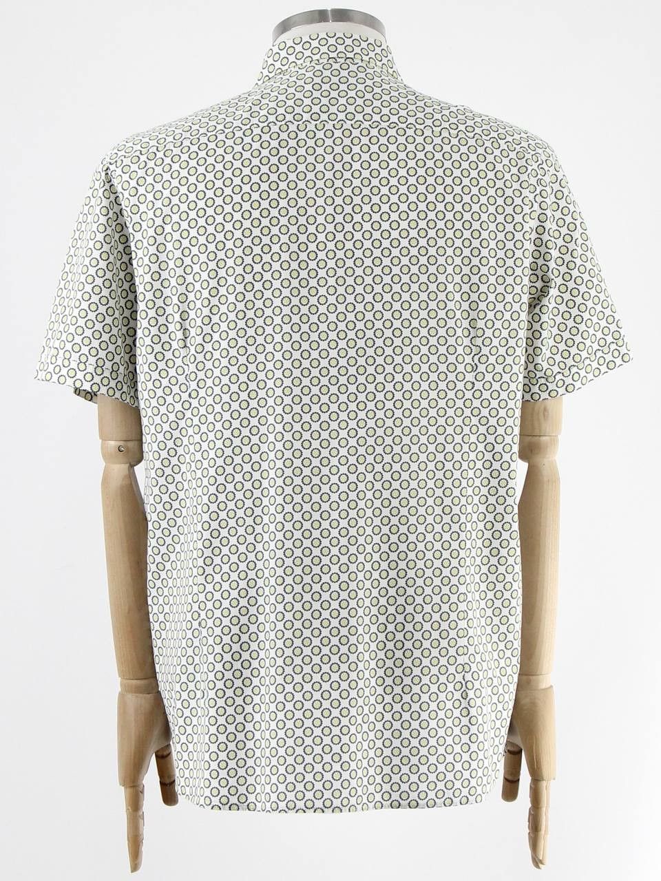 Ted Baker TED BAKER White printed short-sleeved shirt Size US XL / EU 56 / 4 - 3 Thumbnail