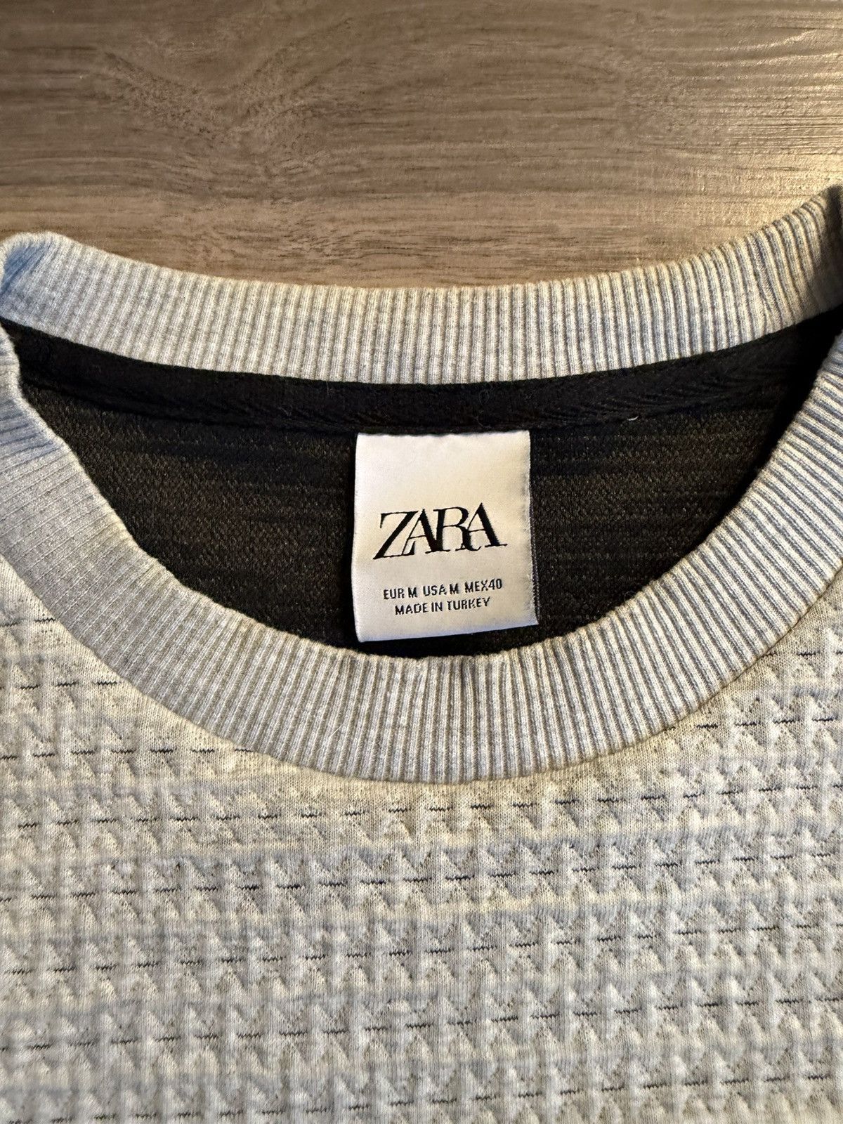 Zara Gray gradient Sweatshirt Size US M / EU 48-50 / 2 - 2 Thumbnail