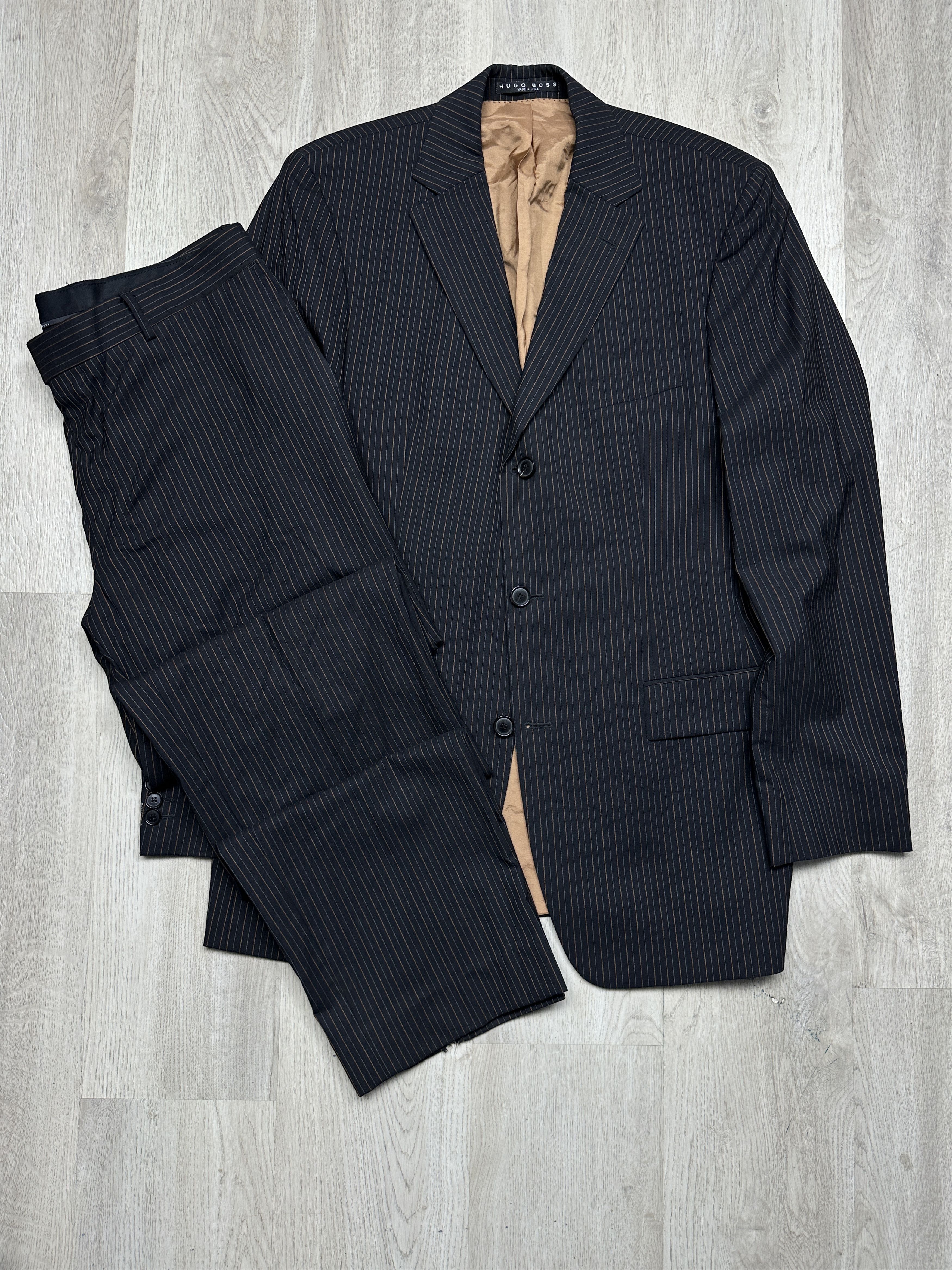 Hugo Boss Scorsese Movie Wool Suit 3 Buttons Blazer + Pants