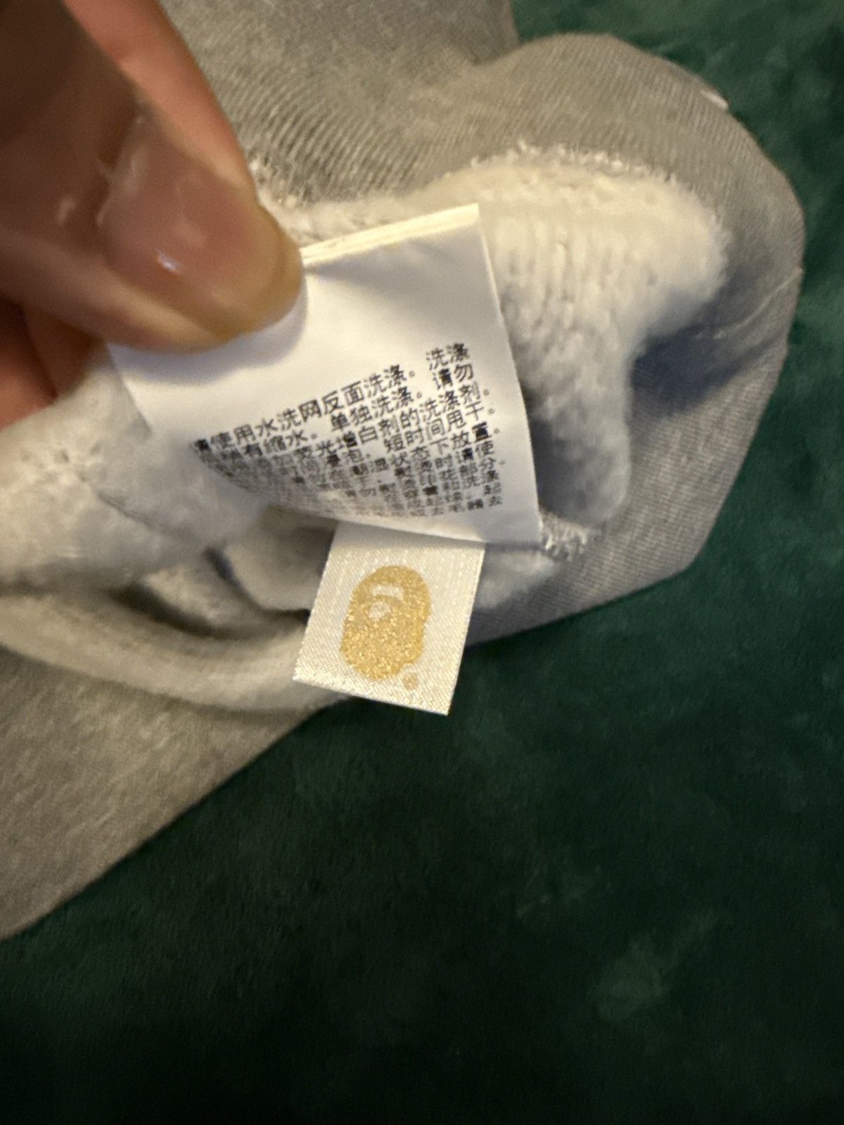 Bape Bape Grey Pullover Hoodie Size US S / EU 44-46 / 1 - 8 Thumbnail
