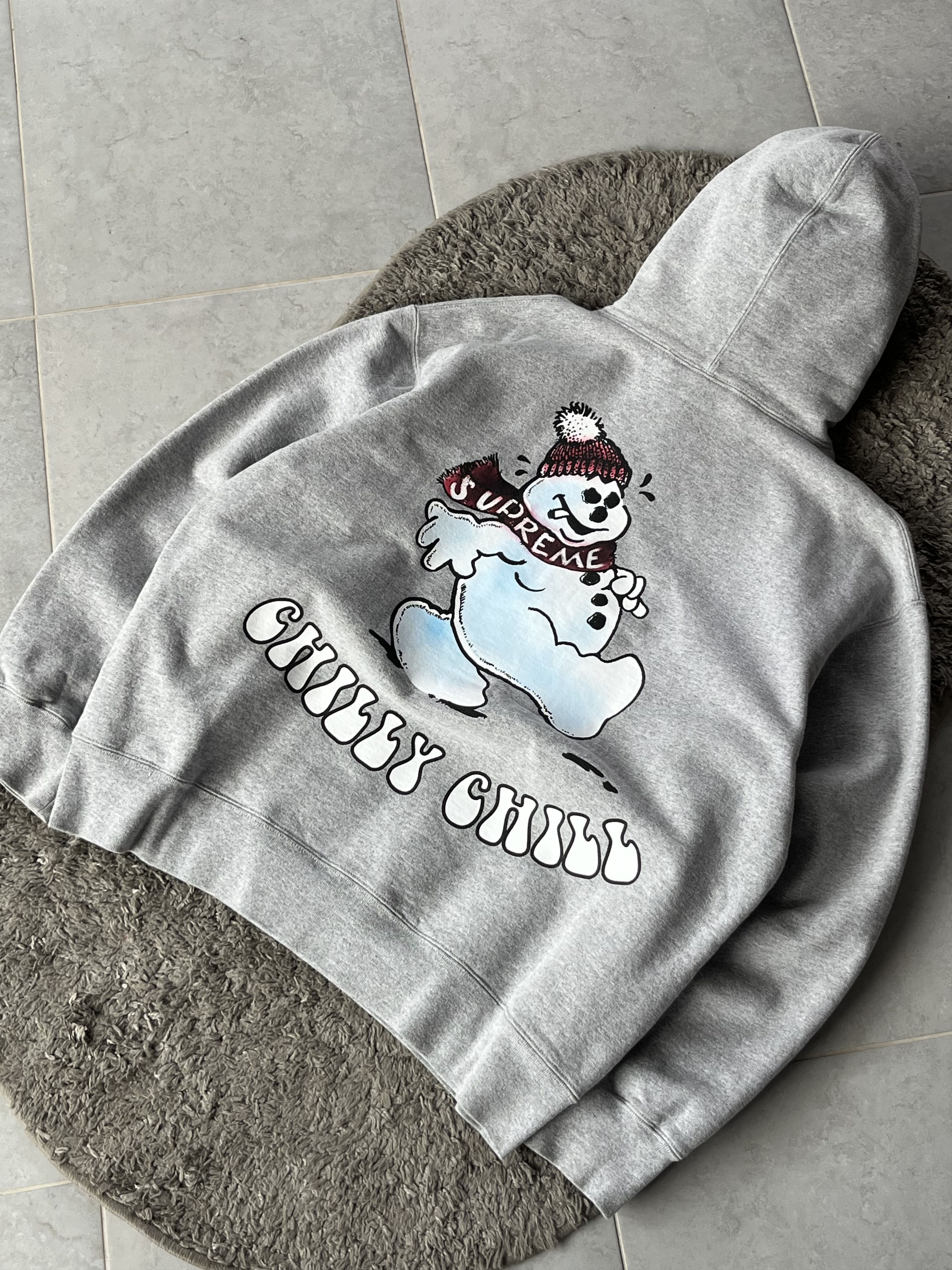 Supreme Luxury Hoodies Supreme FW21"CHILLY CHILL" Snowman Streetwear Size US L / EU 52-54 / 3 - 2 Thumbnail