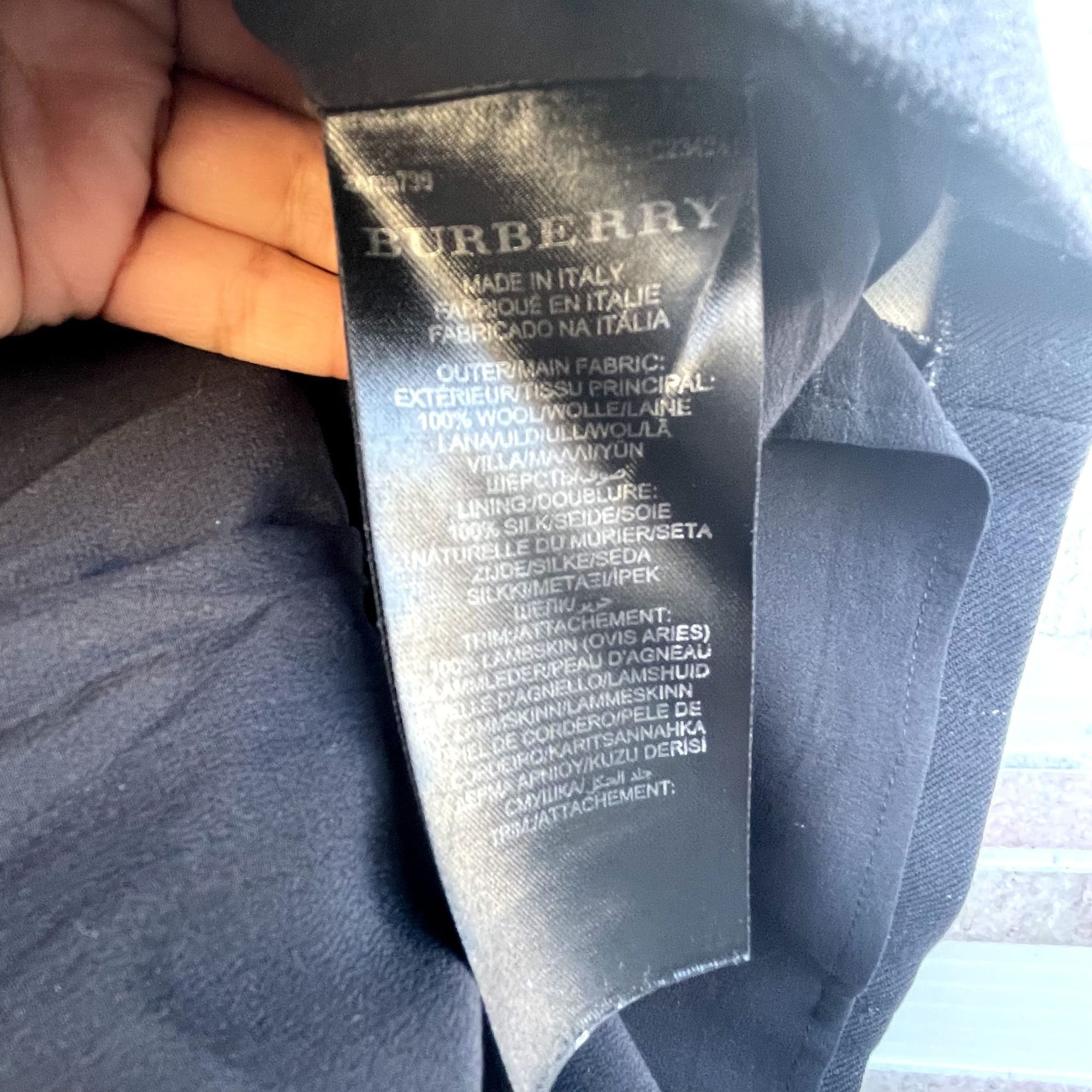 Burberry Burberry Wool Black Ivory Speckle Shift Degrade Sheath Wome Size M / US 6-8 / IT 42-44 - 8 Thumbnail