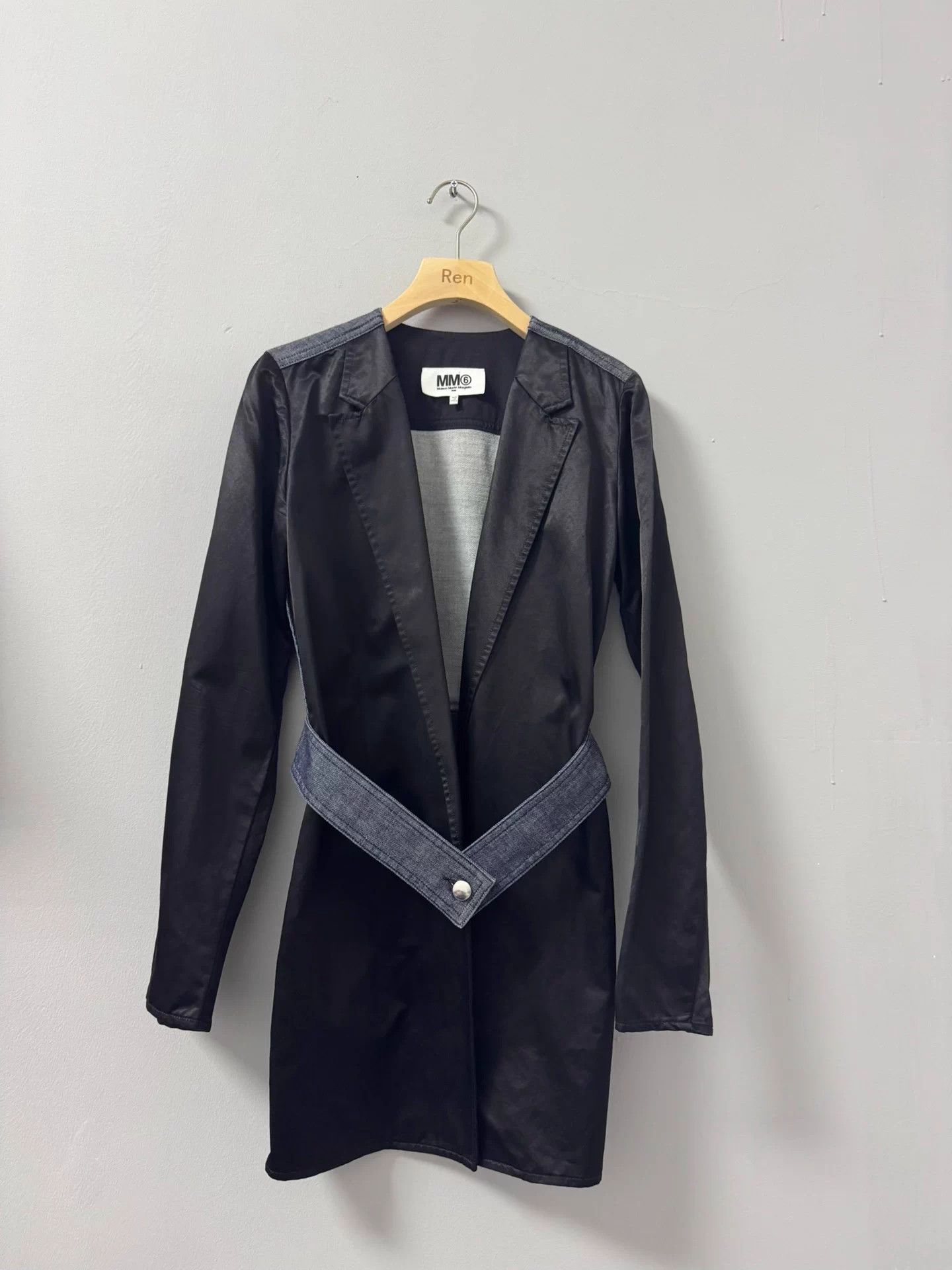 Maison Margiela MM6 Maison Margiela Two-Piece Nylon and Denim Jacket Size S / US 4 / IT 40 - 1 Thumbnail