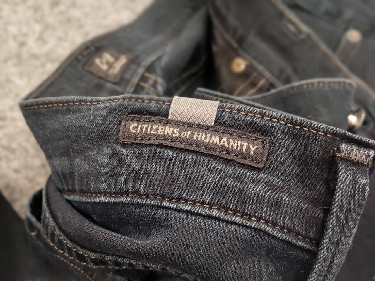 Citizens Of Humanity Citizens of Humanity Design USA Dragon Logo Denim Jeans Size 29" - 18 Thumbnail