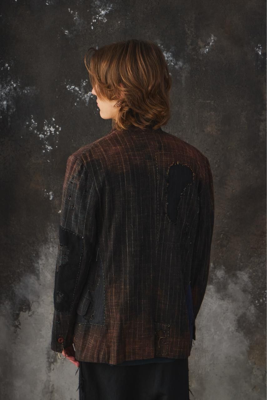 Archivio J.M. Ribot Archivio J.M. Ribot Handmade Distressed Patchwork Blazer Size US M / EU 48-50 / 2 - 7 Thumbnail
