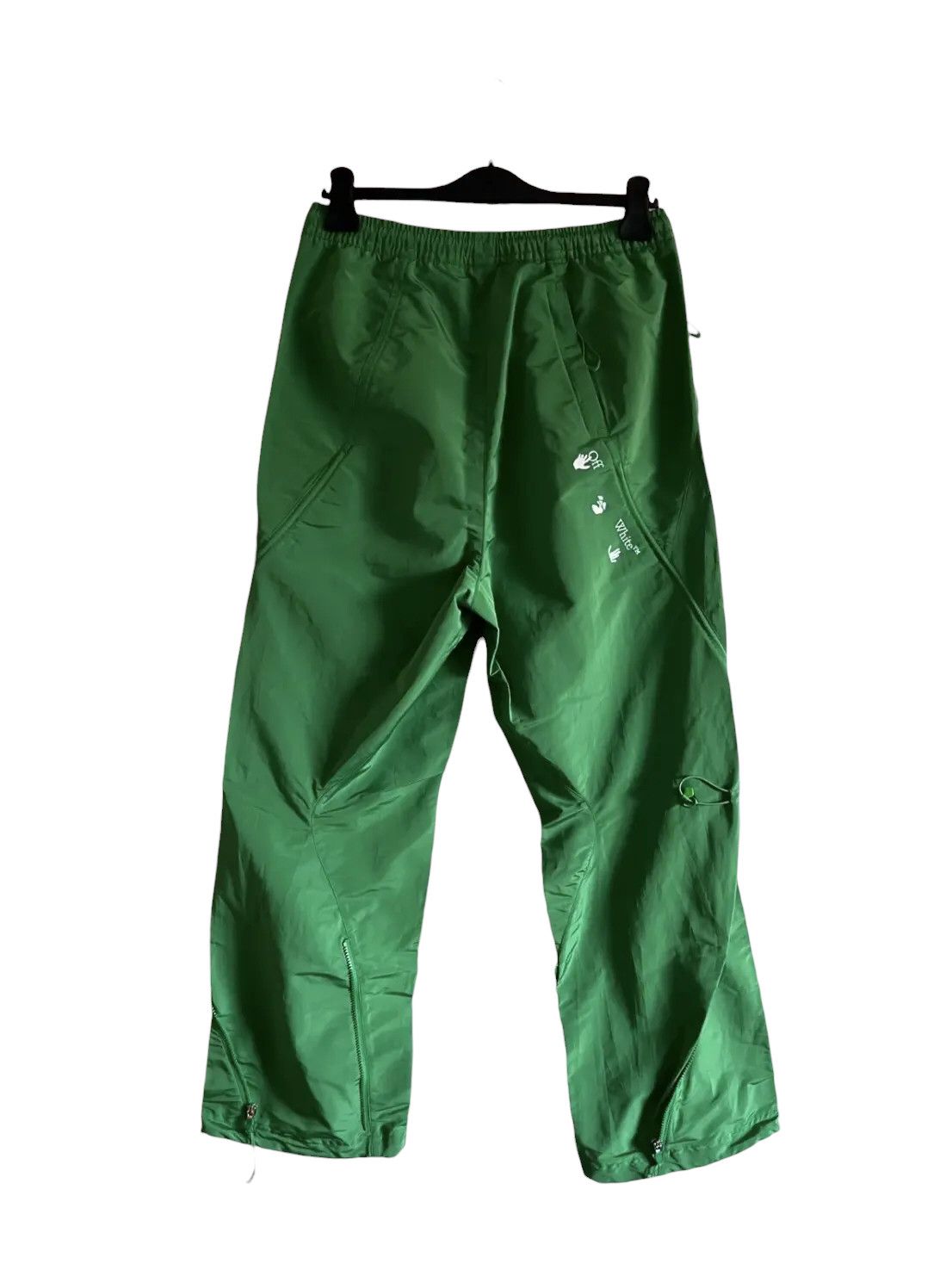 Nike × Off-White 💯NIKE x OFF-WHITE Pants Kelly Green X-Small Never Worn Size US 29 - 2 Thumbnail