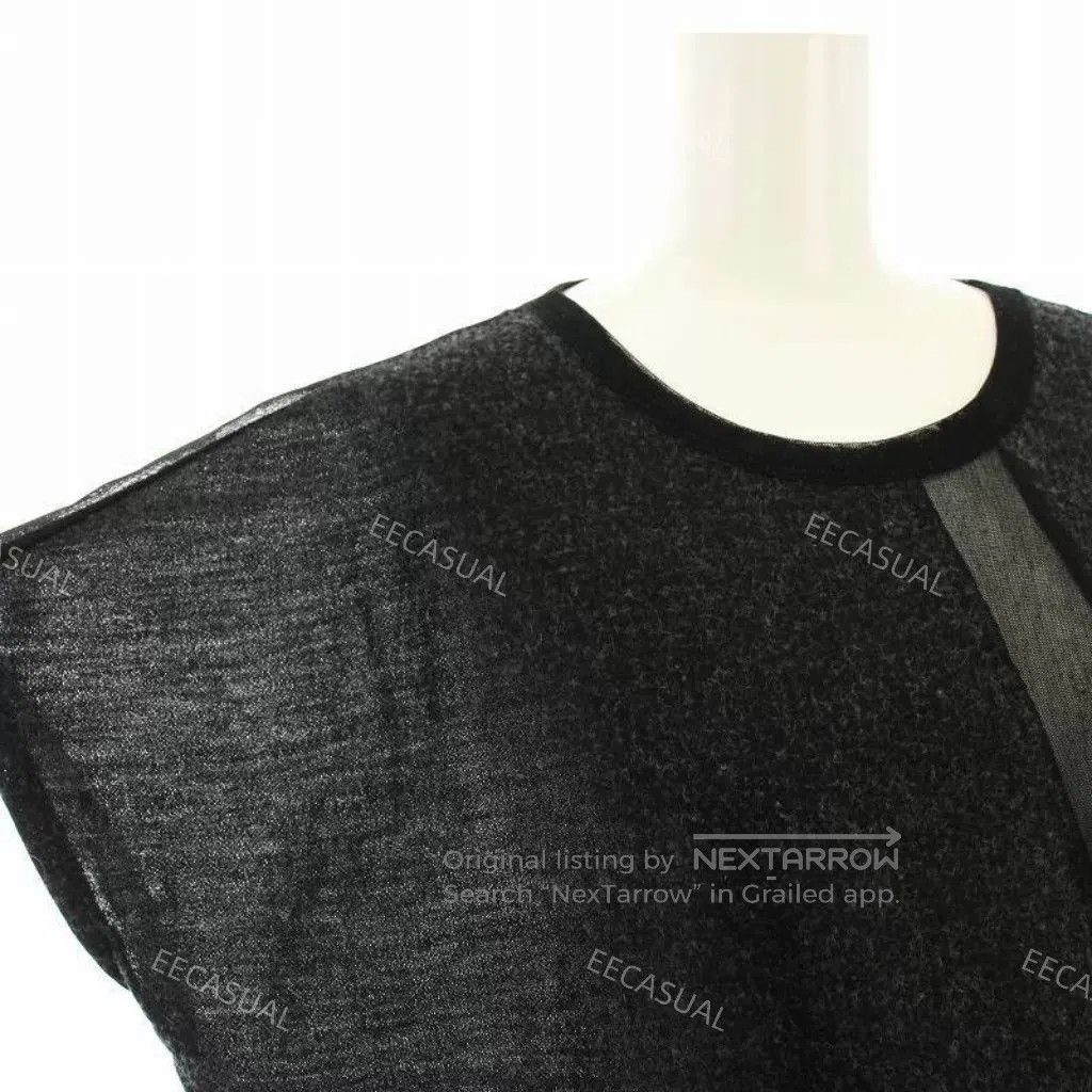 Y's Yohji Yamamoto Asymmetrical Black T. Size M / US 6-8 / IT 42-44 - 5 Thumbnail