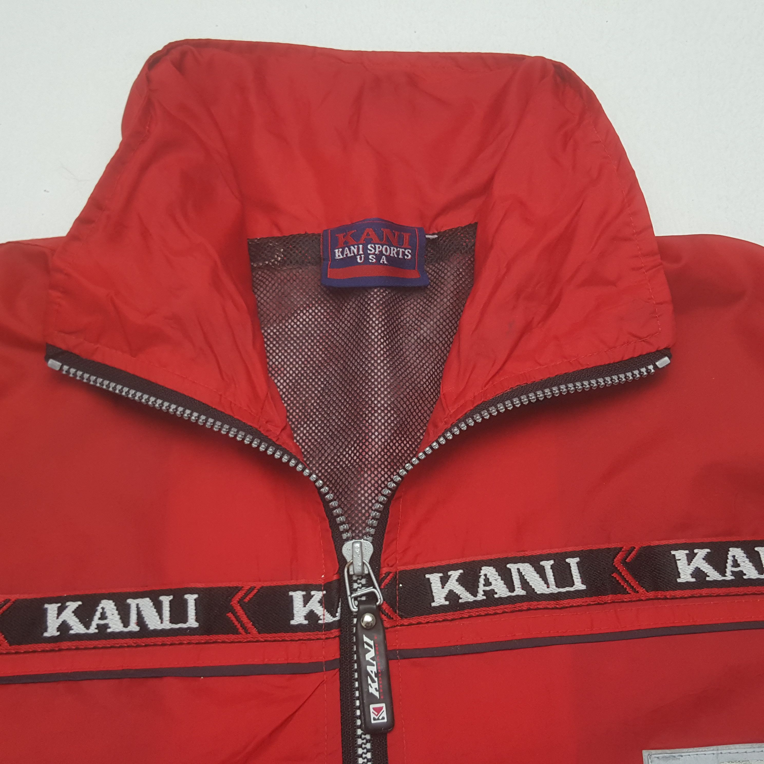 Karl Kani × Vintage Vintage Kani Endurance Windbreaker Zipper Jacket Size US XXL / EU 58 / 5 - 5 Thumbnail