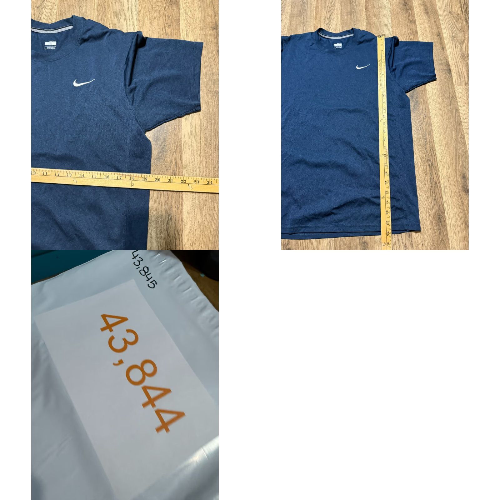 Nike Nike Shirts Men's Medium Blue Short Sleeve Crew Neck Logo Print Casual Size US M / EU 48-50 / 2 - 8 Thumbnail