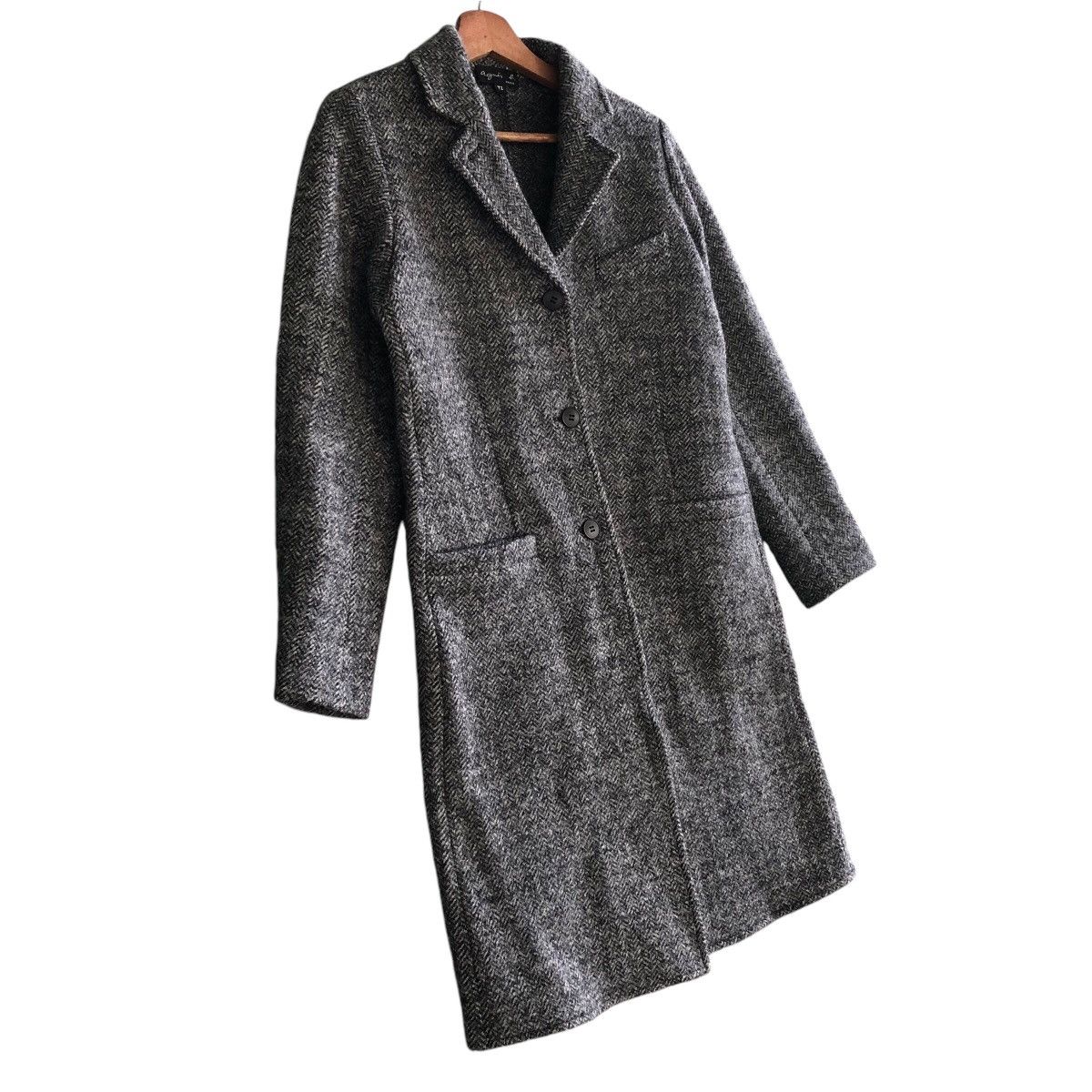 Vintage × agnes b. Agnes B Grey Jacket Vintage Size S Size S / US 4 / IT 40 - 4 Thumbnail