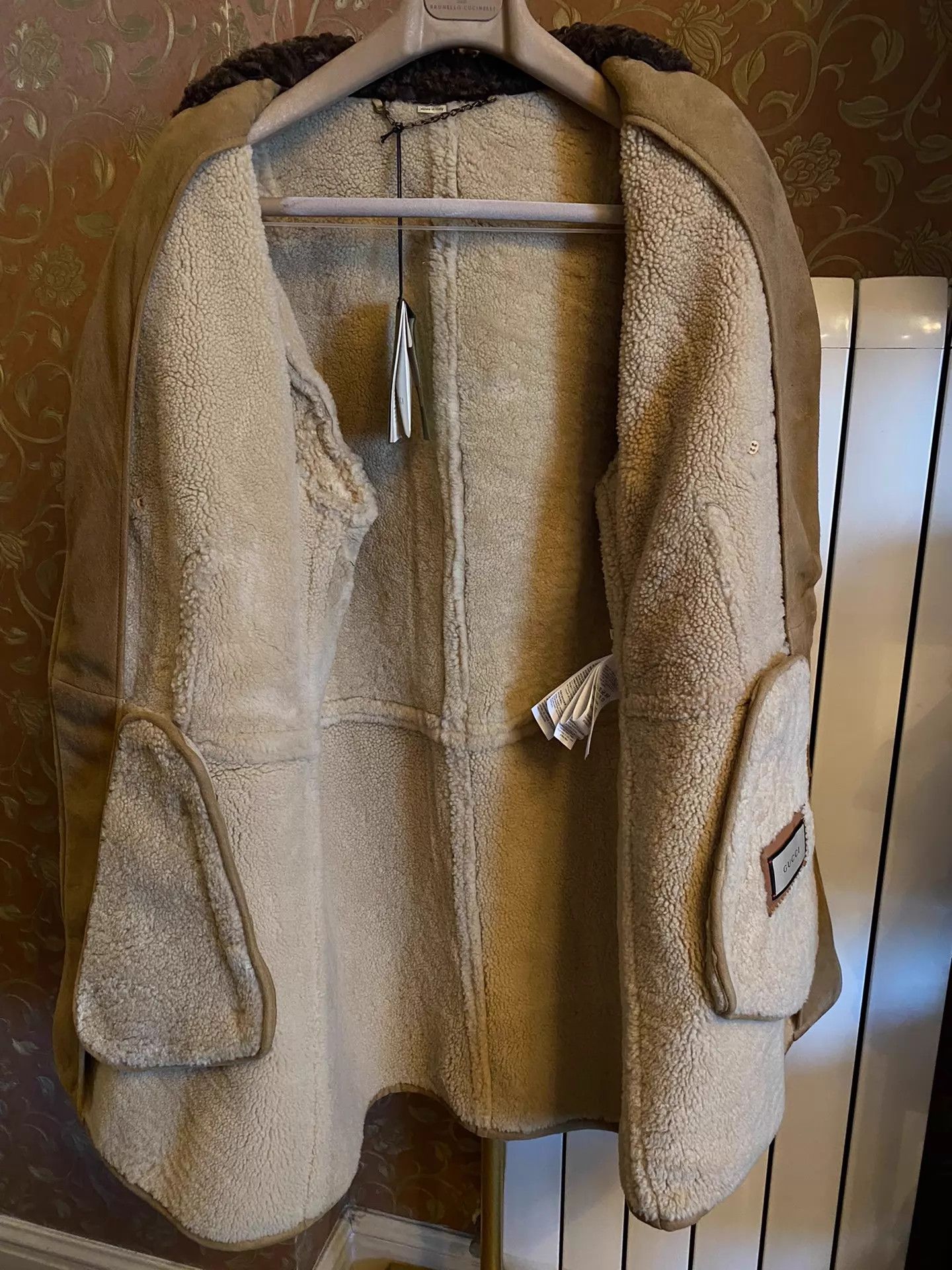 Gucci GUCCI Shearling Thick Fur Coat Size 50 New Italy Size US M / EU 48-50 / 2 - 8 Thumbnail