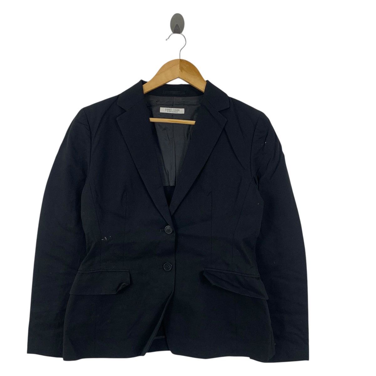 Enrico Coveri Vintage ENRICO COVERI BANDIERA Collection 2 Button Blazer Size 34S - 5 Thumbnail