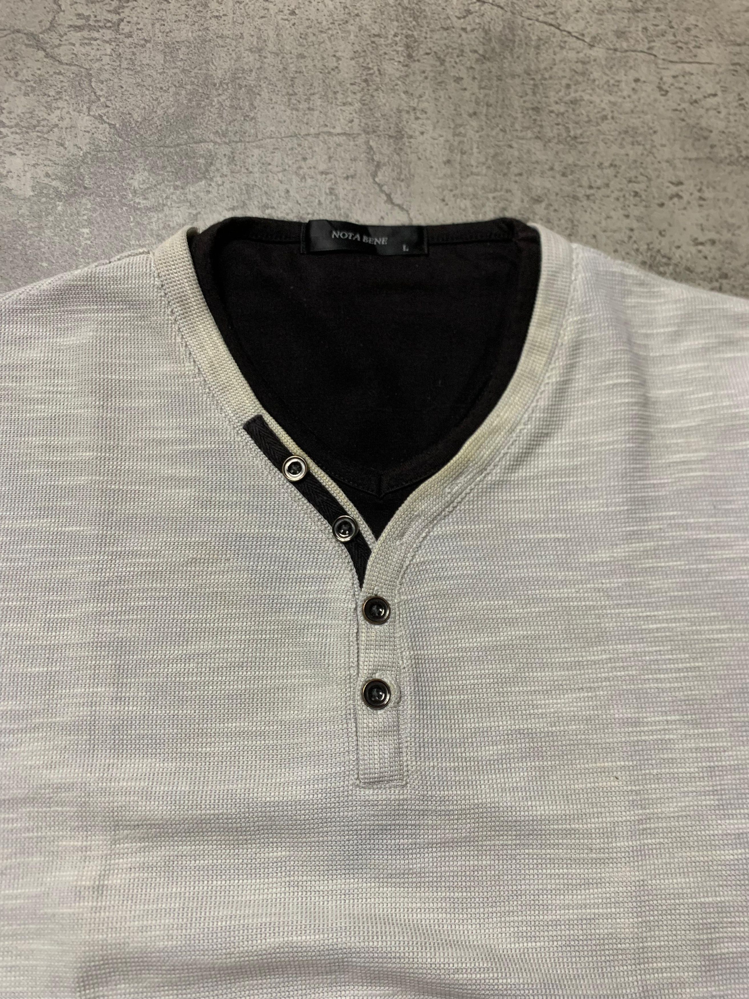 semanticdesign Nota Bene - Double Collar Shirt L.G.B Style Size US M / EU 48-50 / 2 - 2 Thumbnail