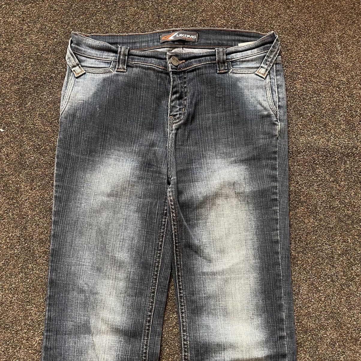 Vintage Y2K Vintage Faded Flared Bootcut Jeans Grunge Distressed 28 Size 28" / US 6 / IT 42 - 2 Thumbnail