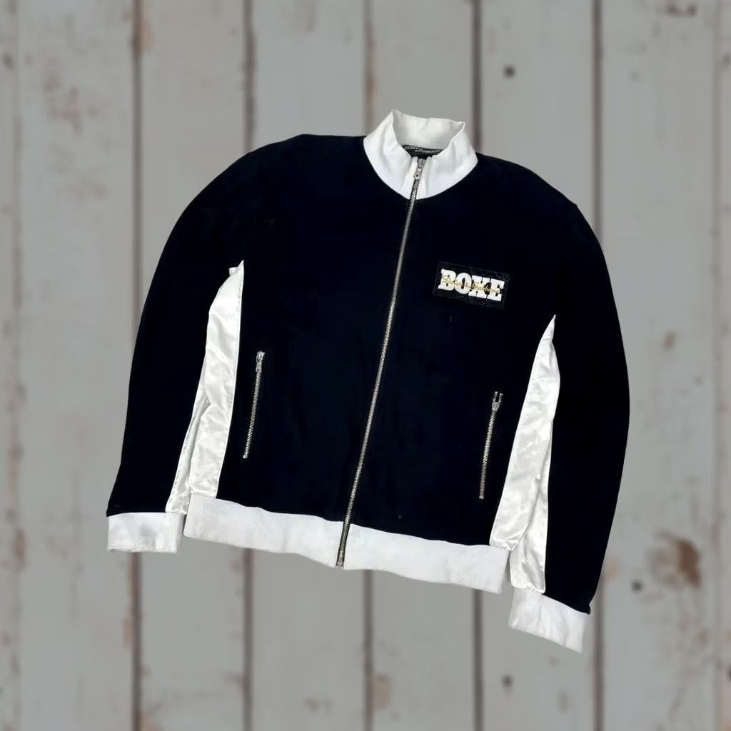 Dolce & Gabbana Dolce Gabbana Gym Collection Velour Zip Jacket