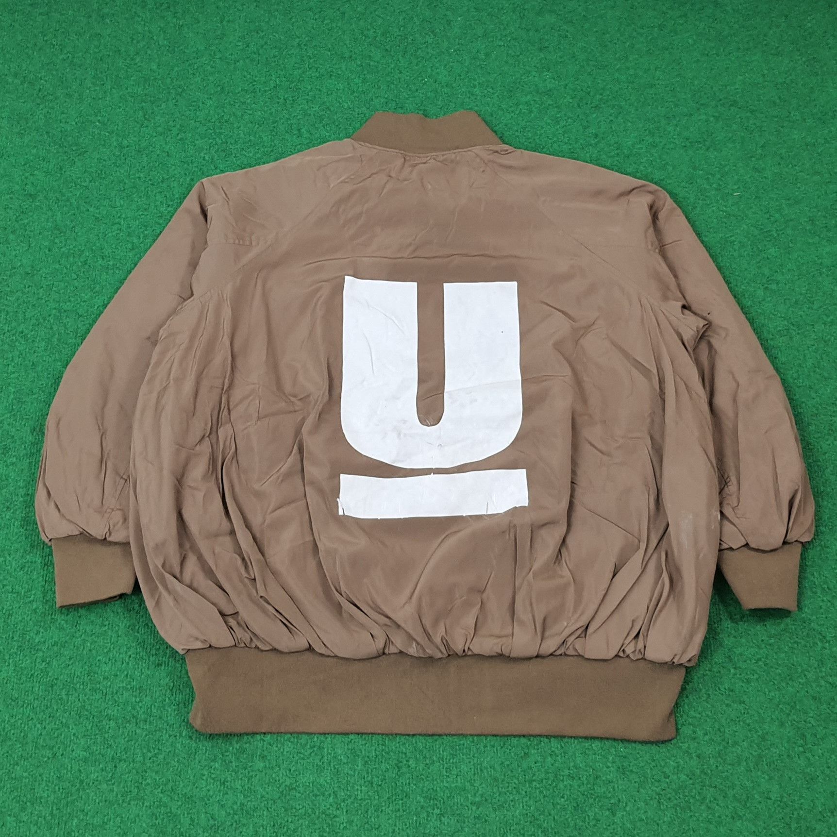 GU × Undercover Vintage GU Undercover Custom Logo Bomber Jacket C275N10 Size US L / EU 52-54 / 3 - 1 Thumbnail