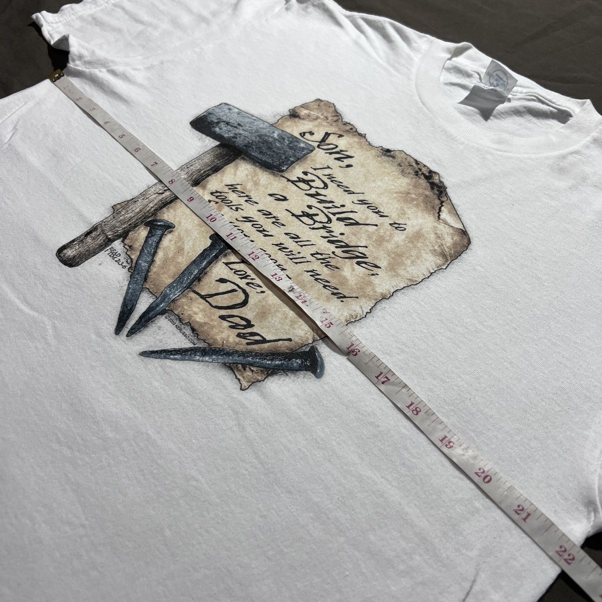 Vintage Vintage Y2K God Jesus Bible Holy Tee graphic streetwear Size US L / EU 52-54 / 3 - 8 Thumbnail