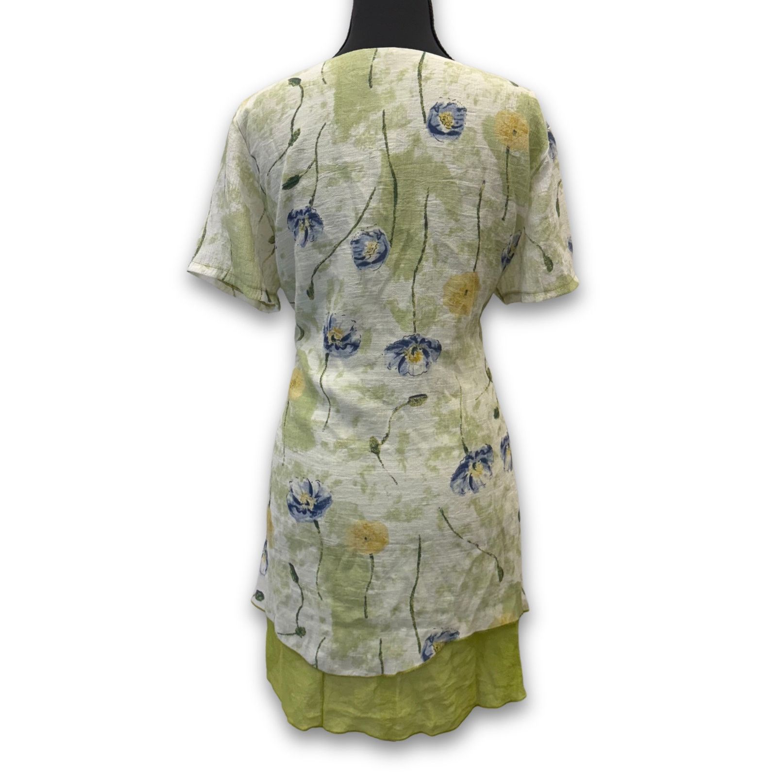 Serengeti Vintage Fairycore Short Sleeve Tunic | Medium | Serengeti Size M / US 6-8 / IT 42-44 - 2 Thumbnail