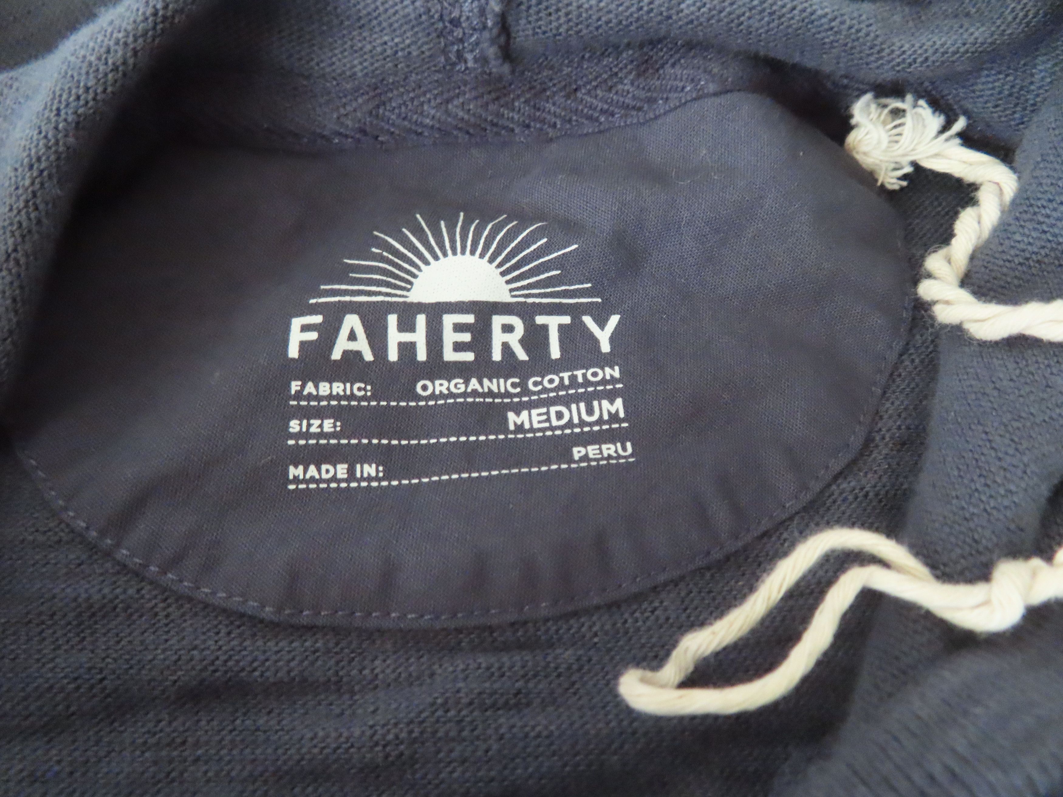 Faherty Faherty sunwashed Sunray Hoodie Pullover Sweatshirt Size US M / EU 48-50 / 2 - 6 Thumbnail