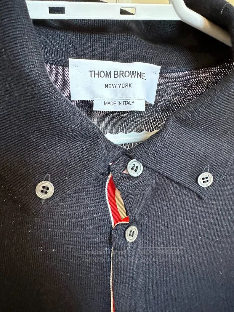 Thom Browne Thom Browne Woolen striped sweater Size US XL / EU 56 / 4 - 3 Thumbnail