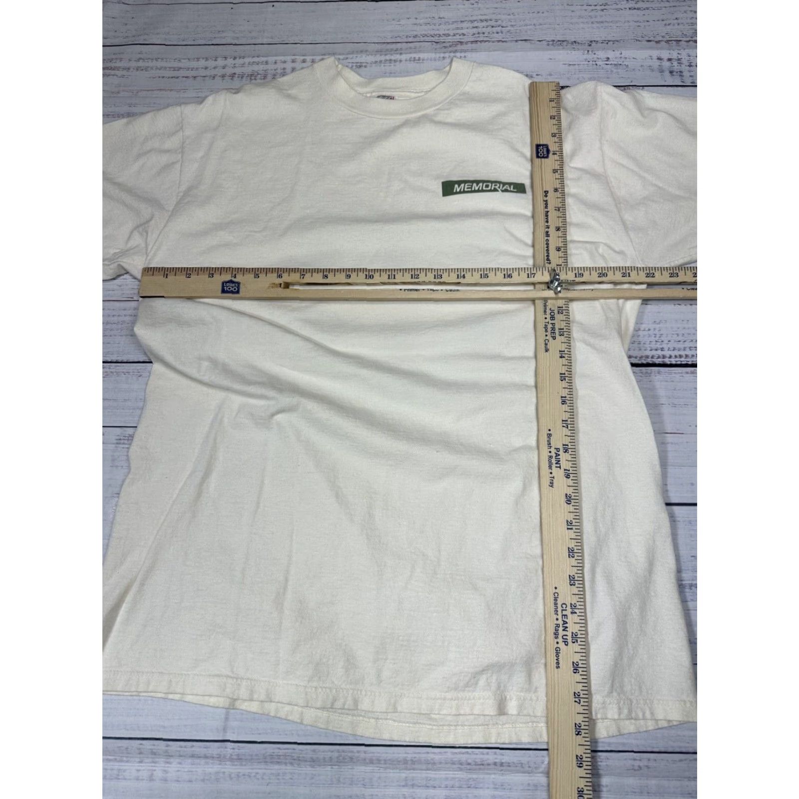 Jerzees Jerzees T-Shirt Beige Graphic March Of Dimes Memorial Cotton Sz XL Mens Short Sleeve Vintage Solo? Size US XL / EU 56 / 4 - 2 Thumbnail