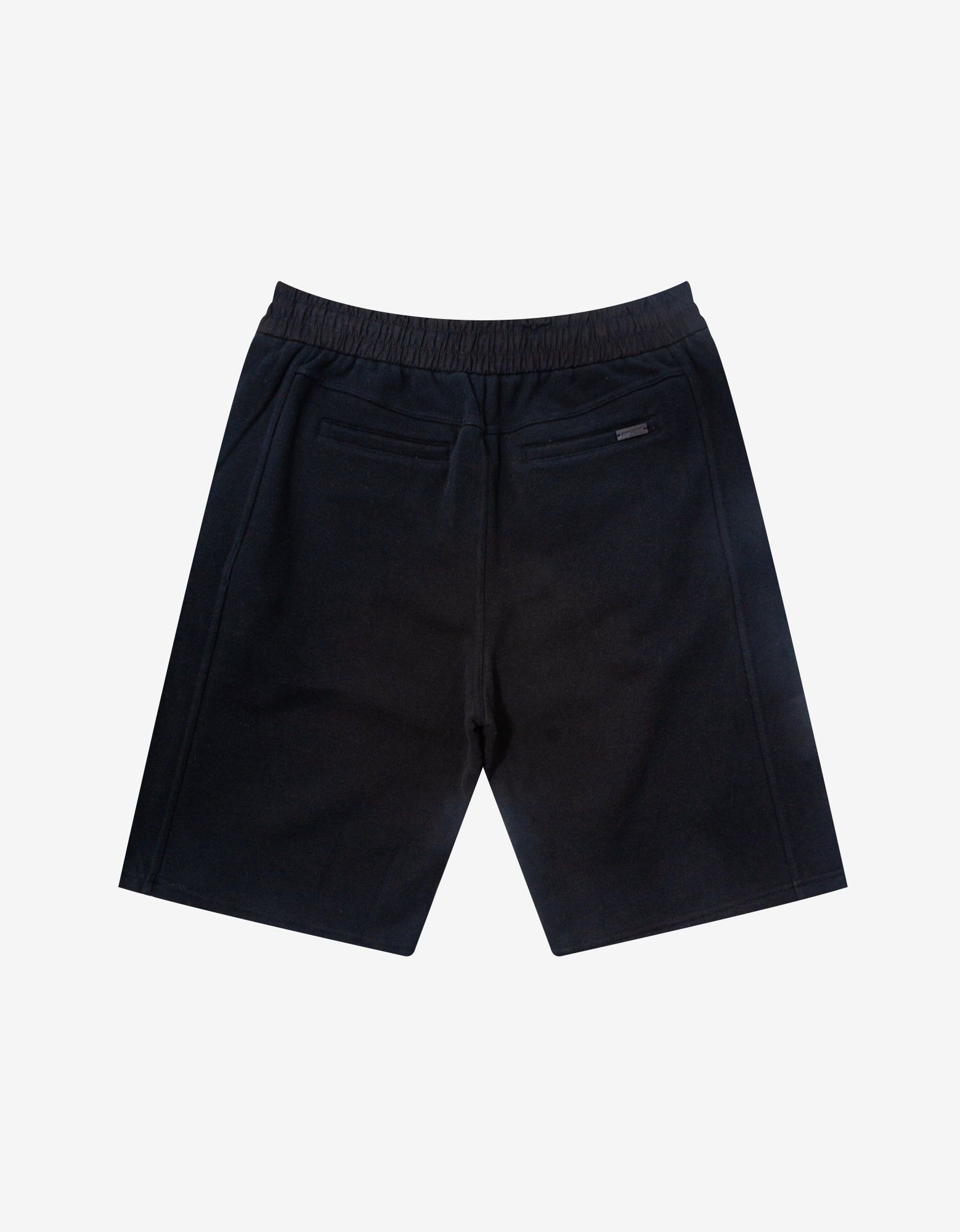 Black Logo Sweat Shorts