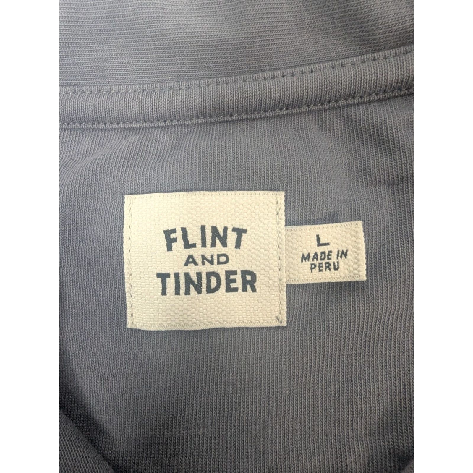 Flint And Tinder Flint and Tinder Polo Shirt Long Sleeve Gray Cotton Size L Mens Regular Collared Spreadful Polo Shirt Gray Lightweight Heavyweight Fall Winter Size US L / EU 52-54 / 3 - 7 Thumbnail