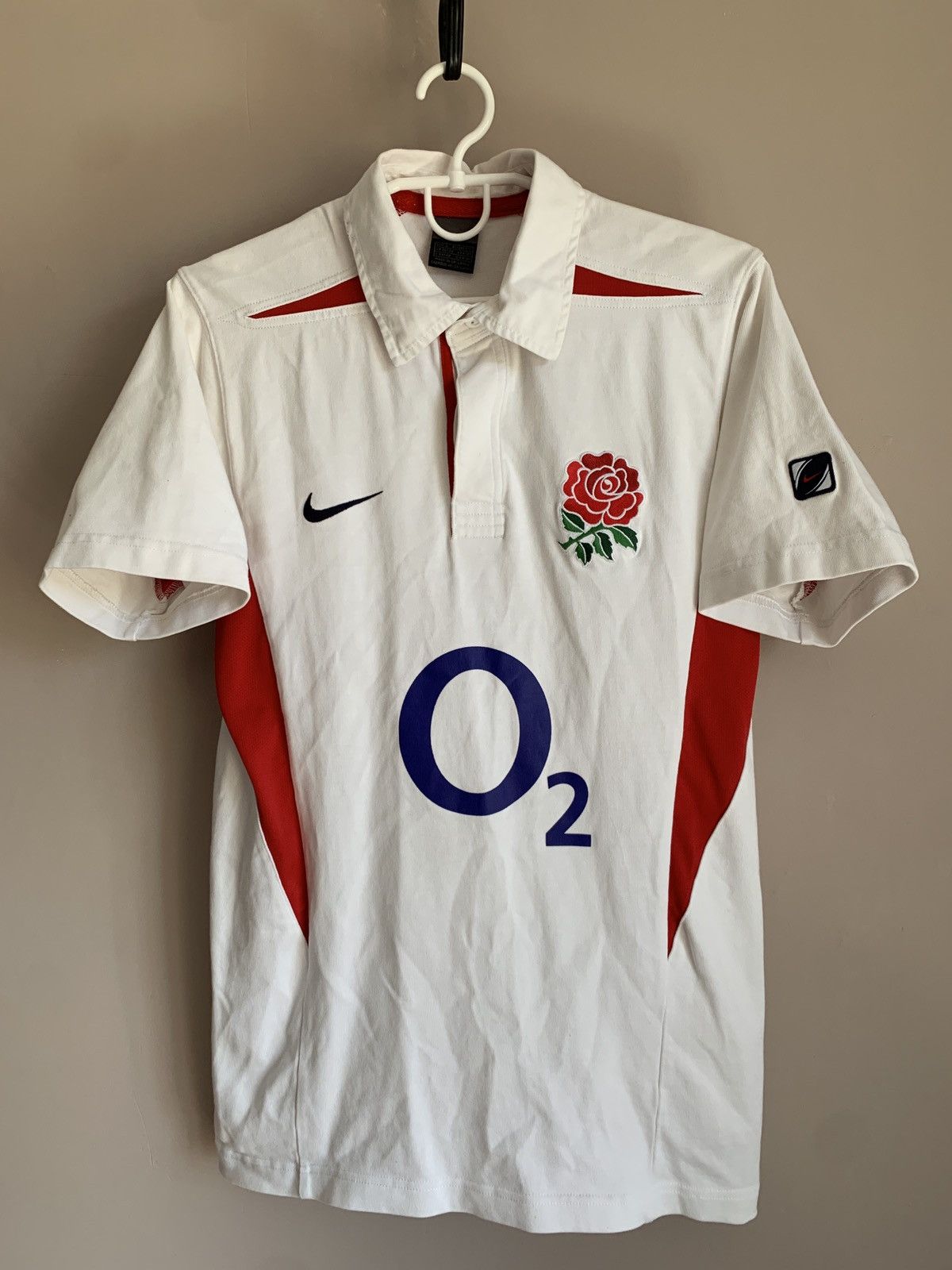 Nike England 2003 Home Rugby Union Shirt Nike Vintage Jersey Sz S Size US S / EU 44-46 / 1 - 1 Thumbnail